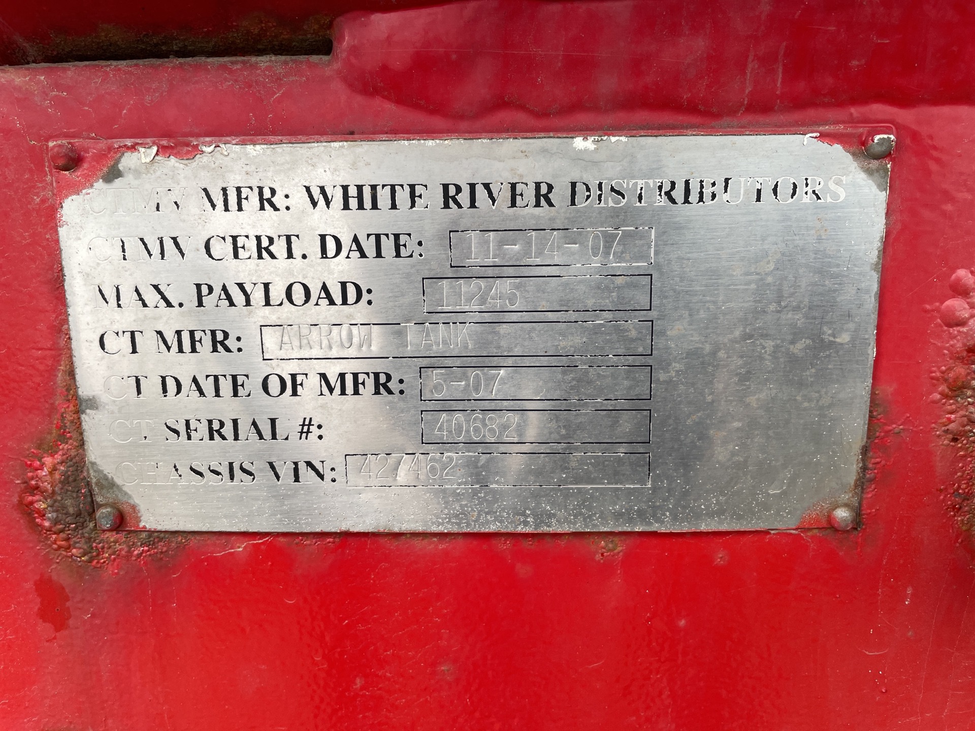 Metal ID Plate Image