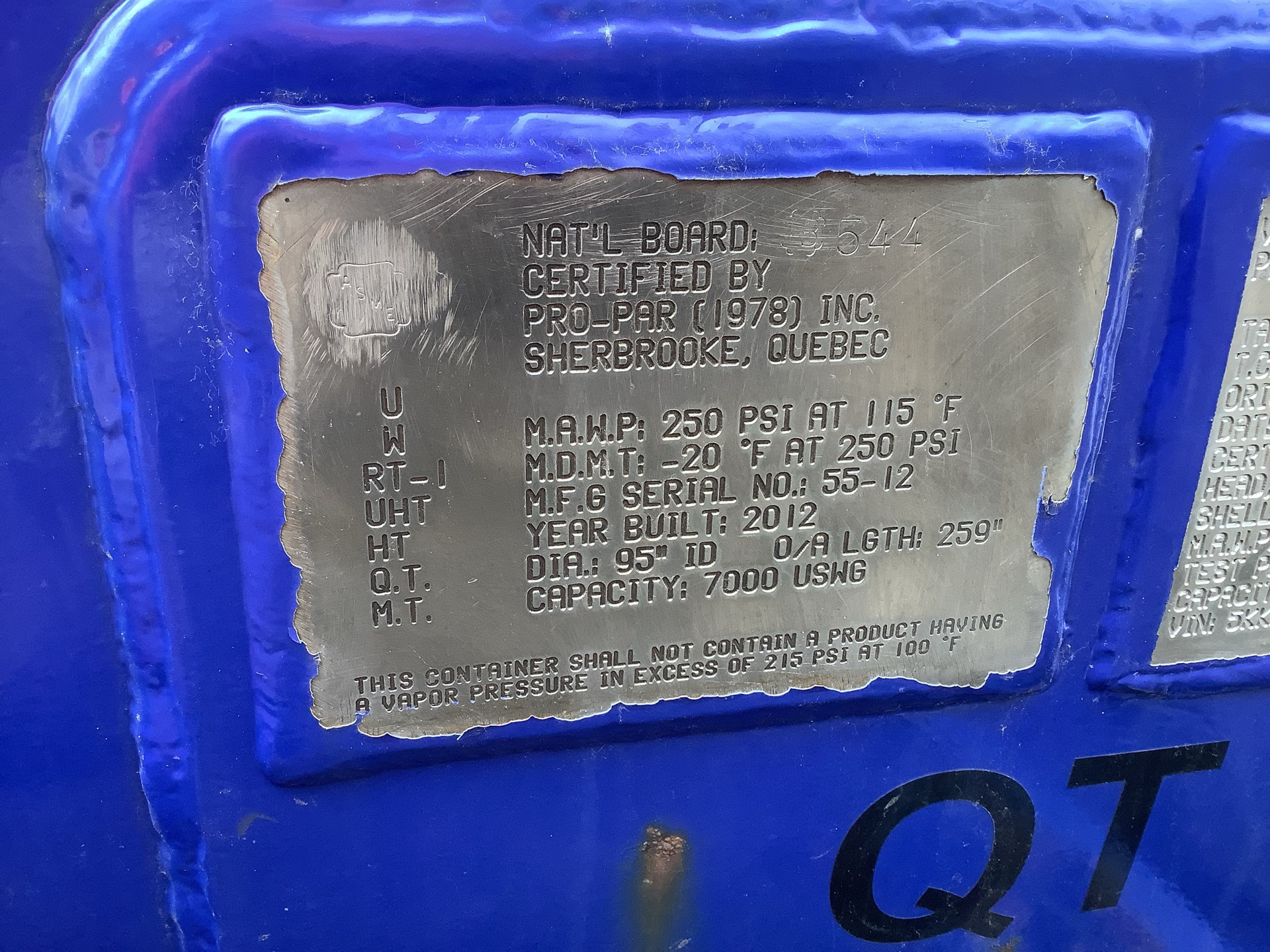 Metal ID Plate Image