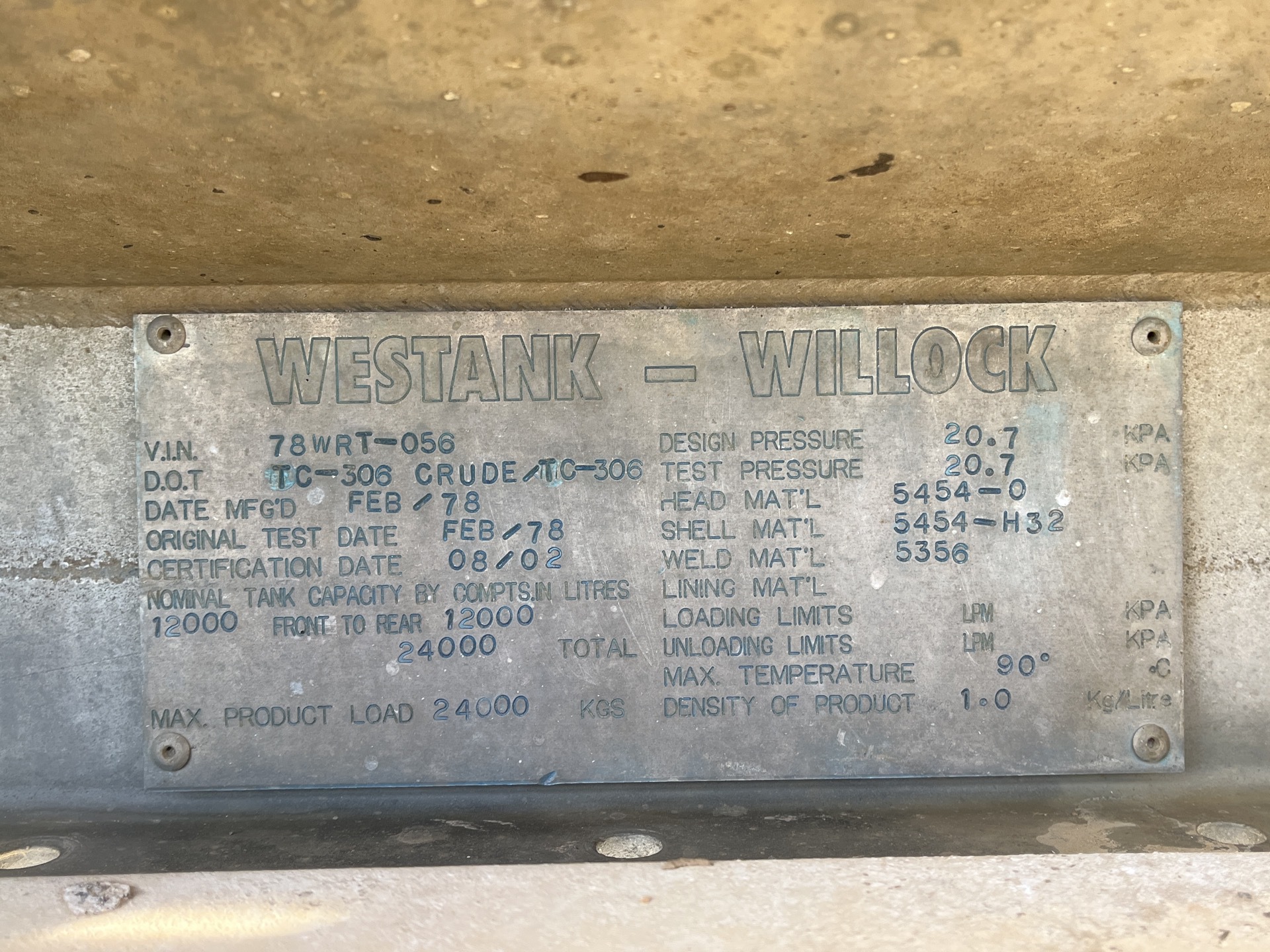 Metal ID Plate Image