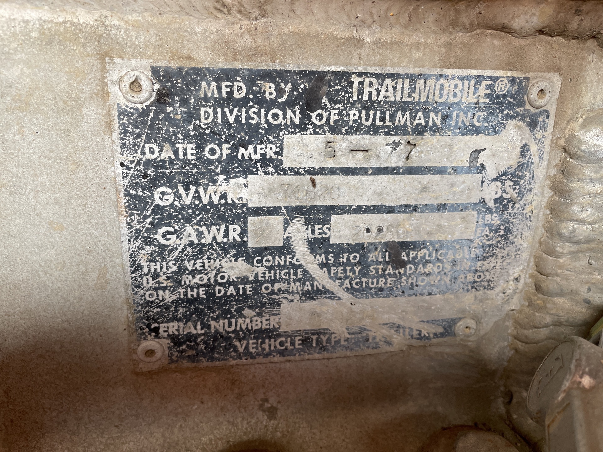 Metal ID Plate Image