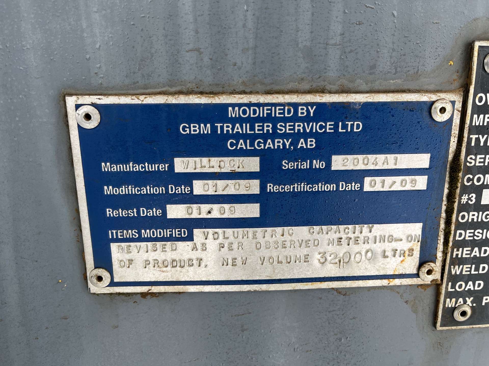 Metal ID Plate Image