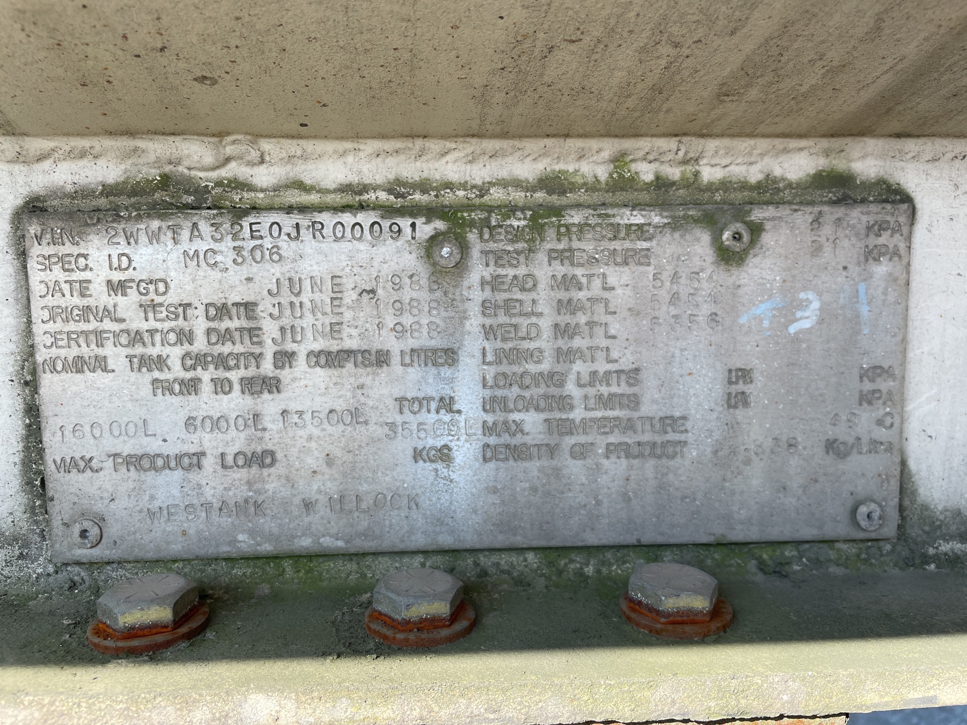 Metal ID Plate Image