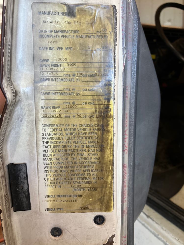 Metal ID Plate Image