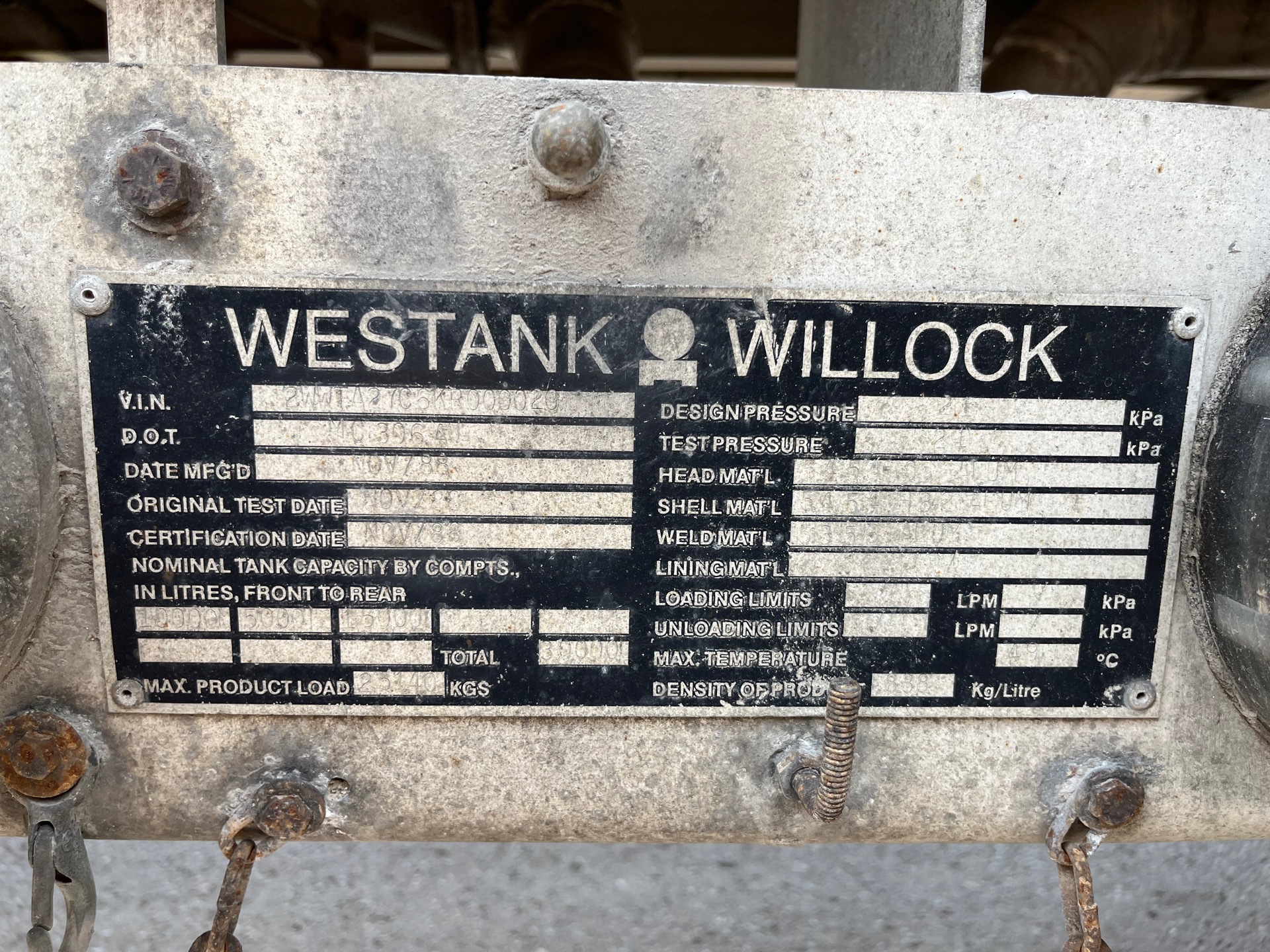 Metal ID Plate Image