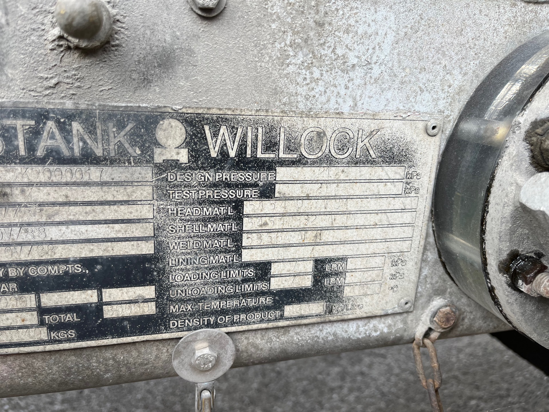 Metal ID Plate Image