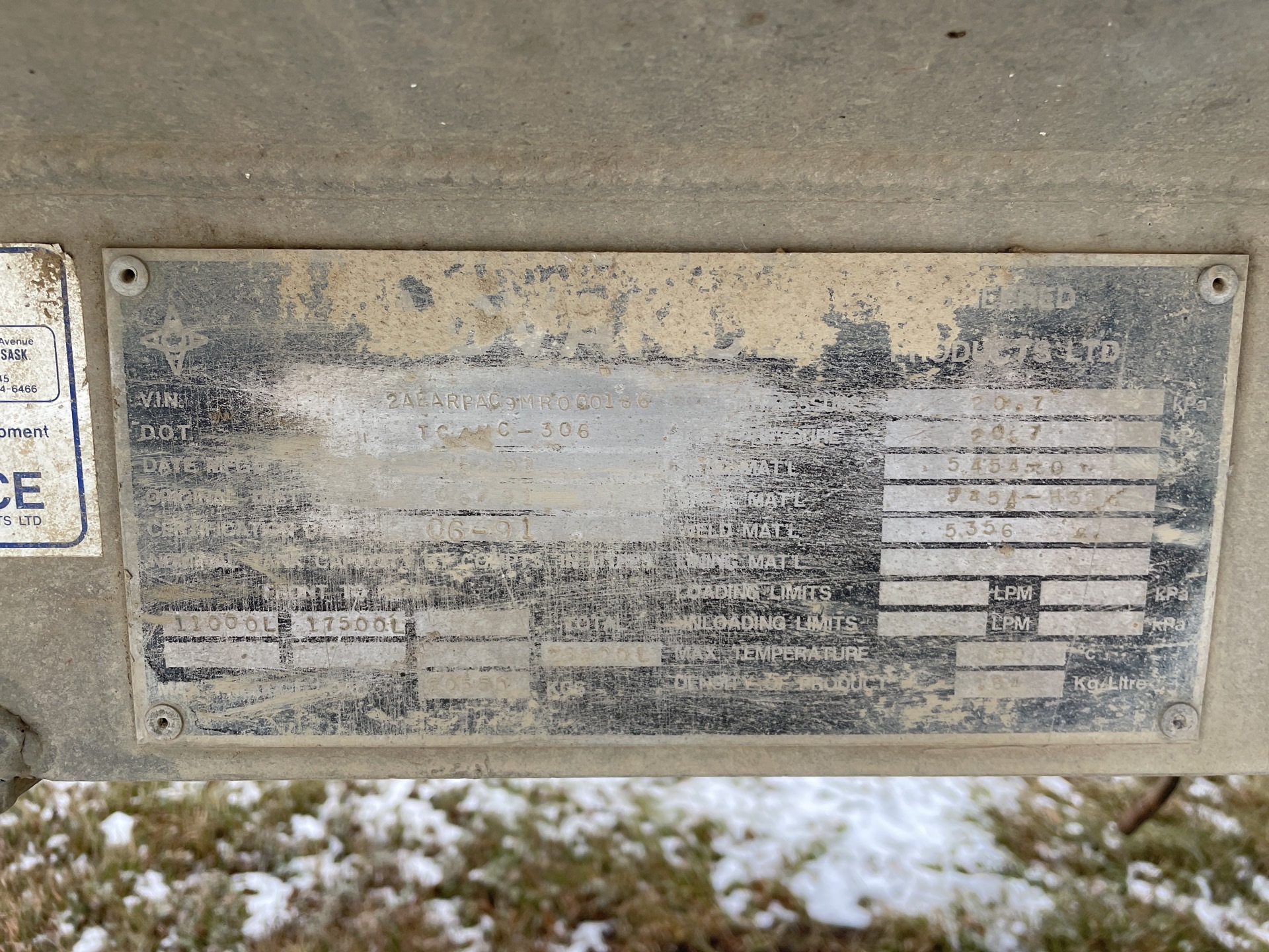 Metal ID Plate Image