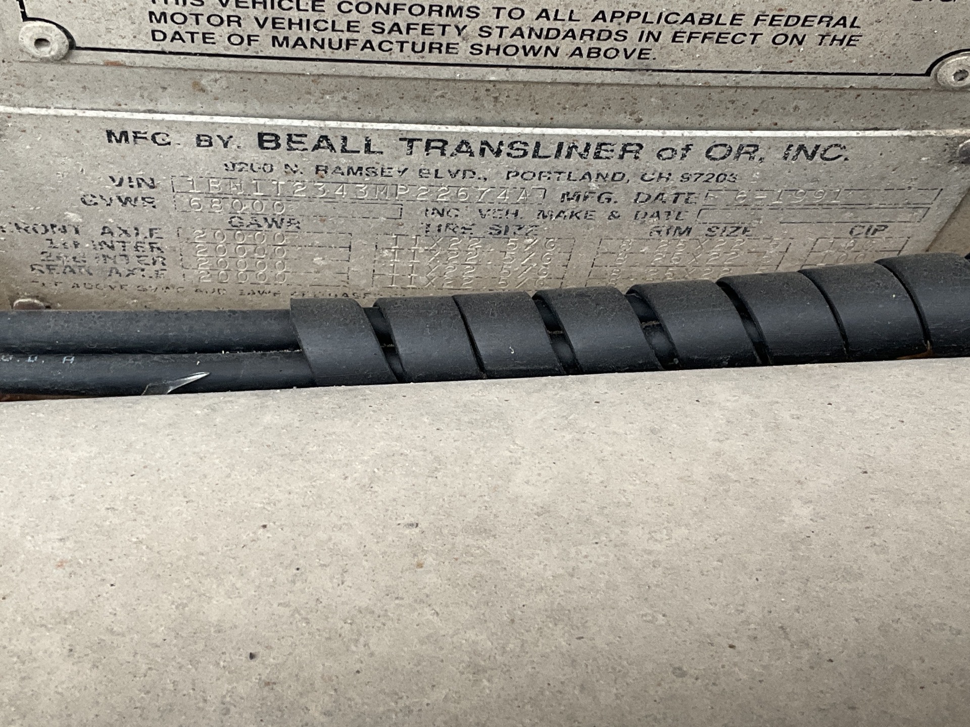 Metal ID Plate Image