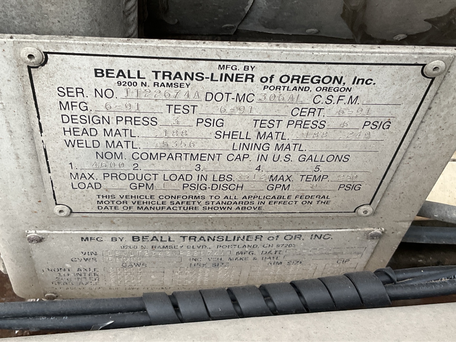 Metal ID Plate Image