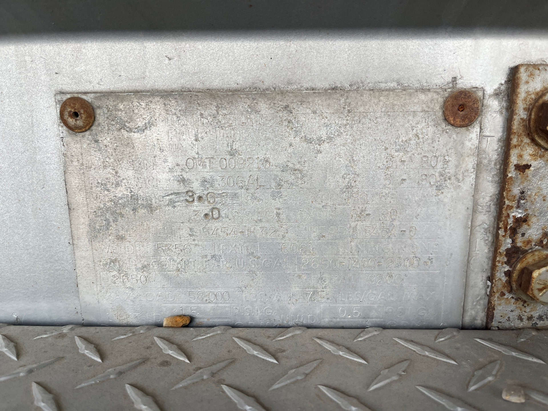 Metal ID Plate Image