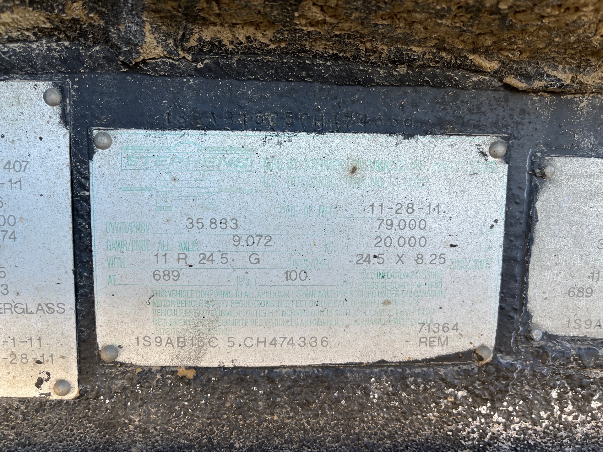 Metal ID Plate Image