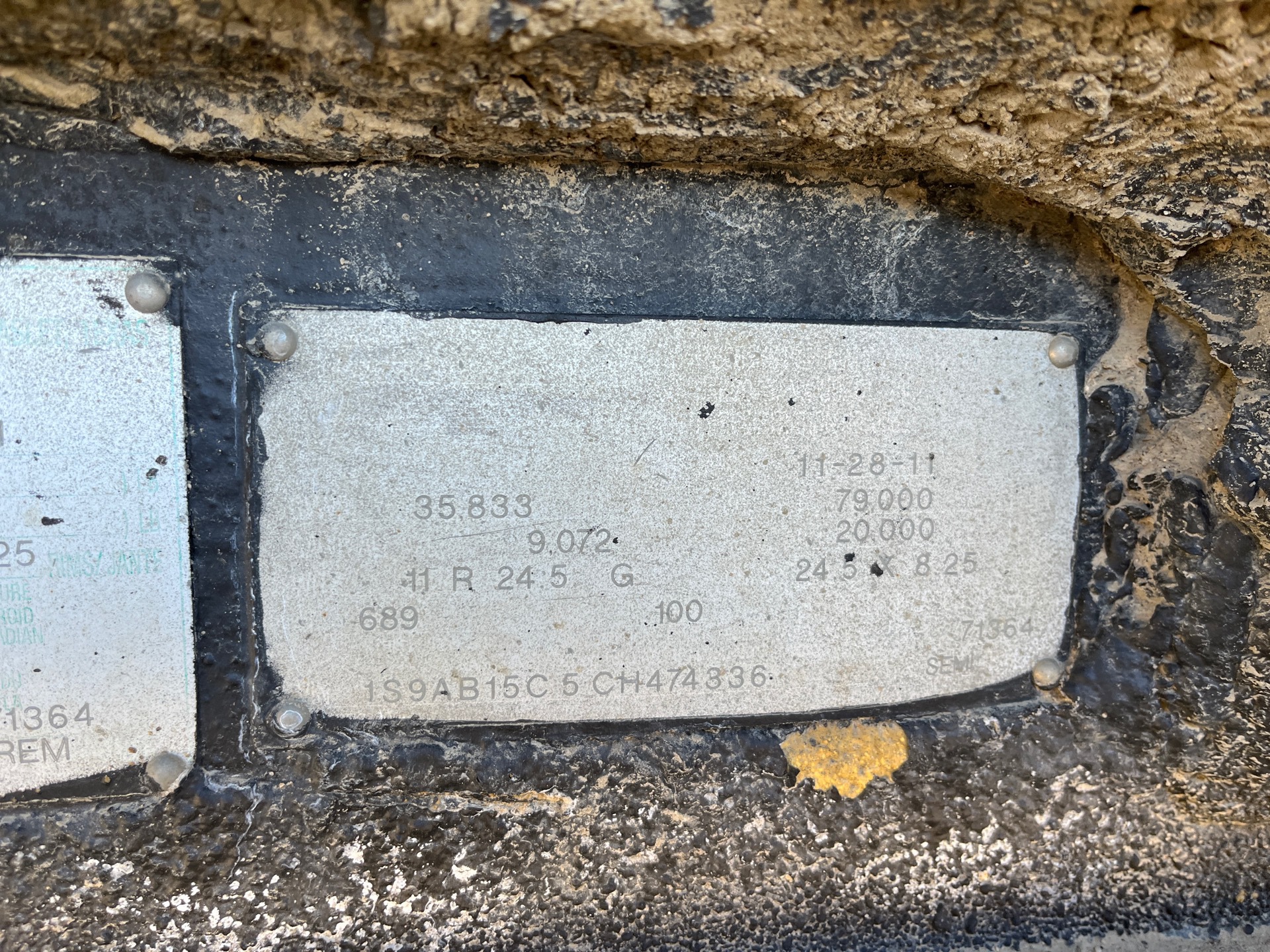 Metal ID Plate Image