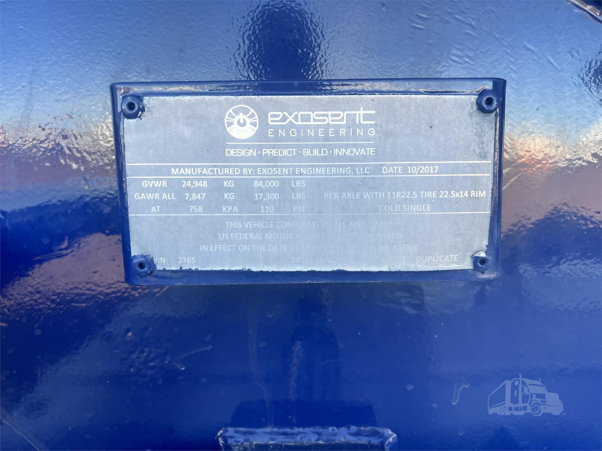 Metal ID Plate Image