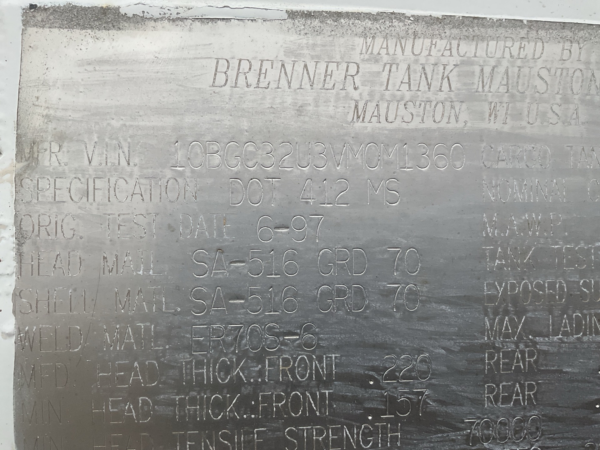 Metal ID Plate Image
