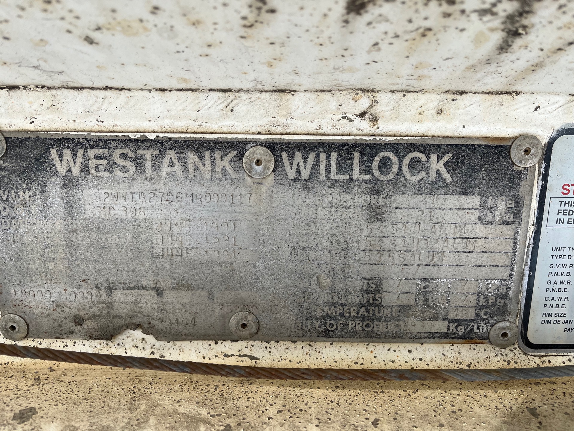 Metal ID Plate Image