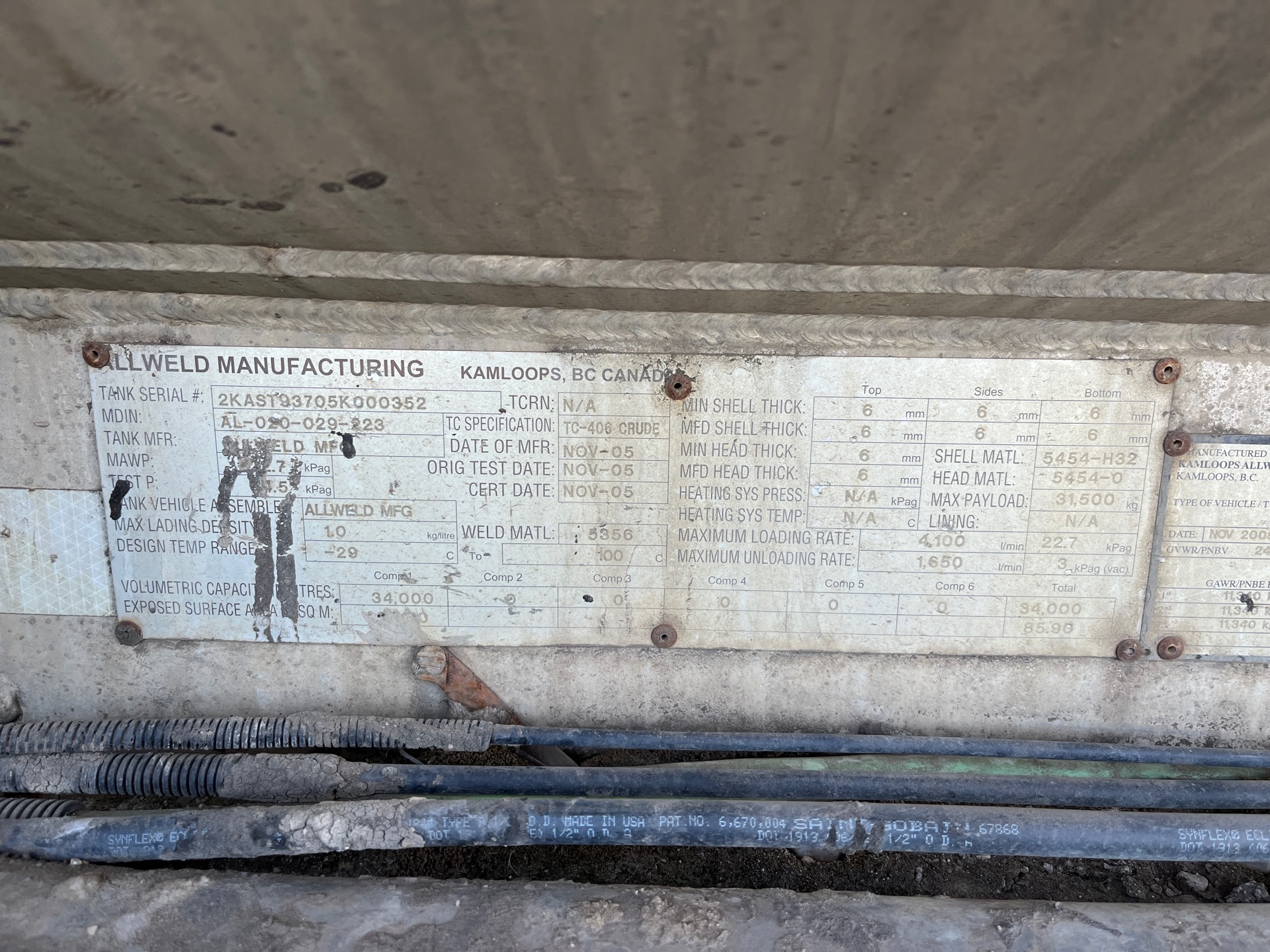 Metal ID Plate Image