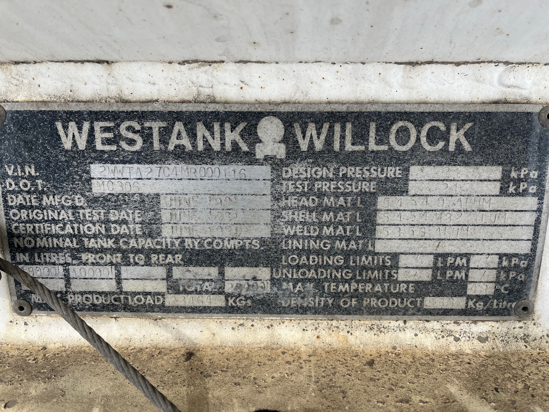 Metal ID Plate Image