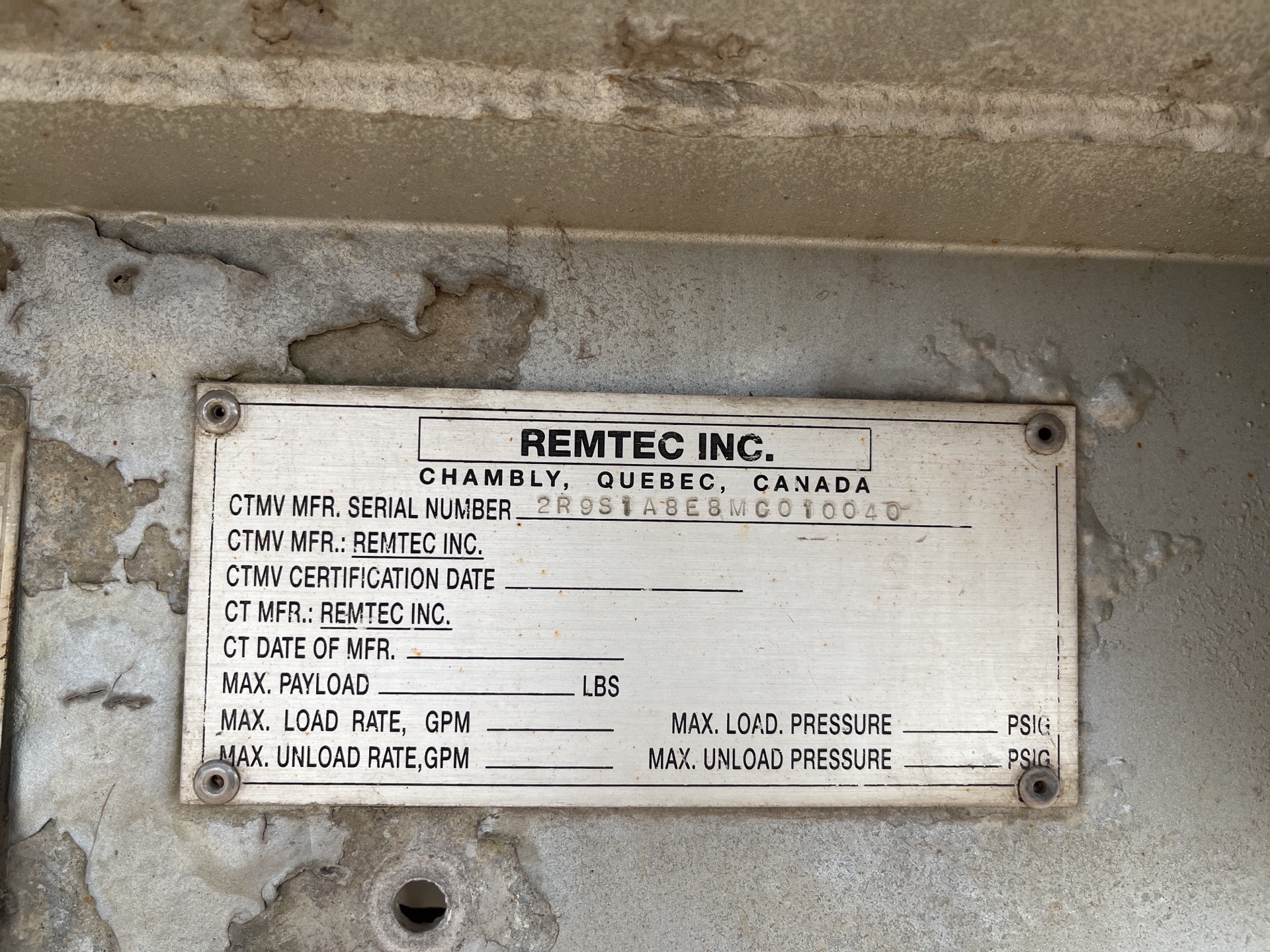 Metal ID Plate Image