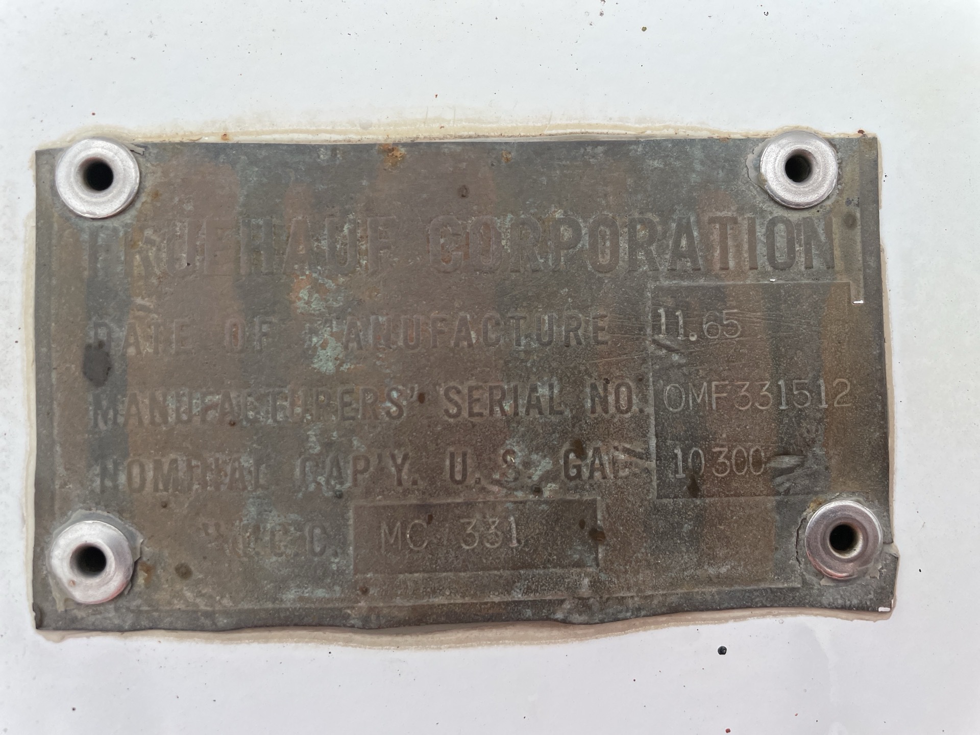 Metal ID Plate Image