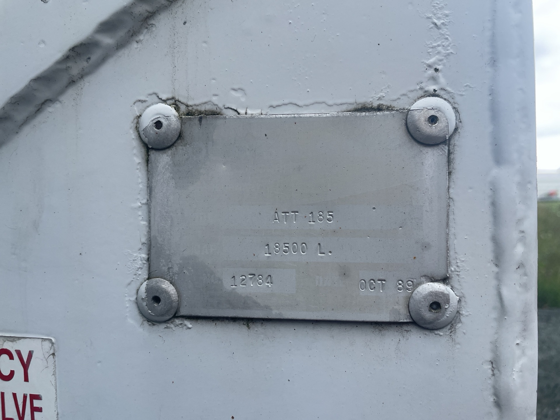 Metal ID Plate Image