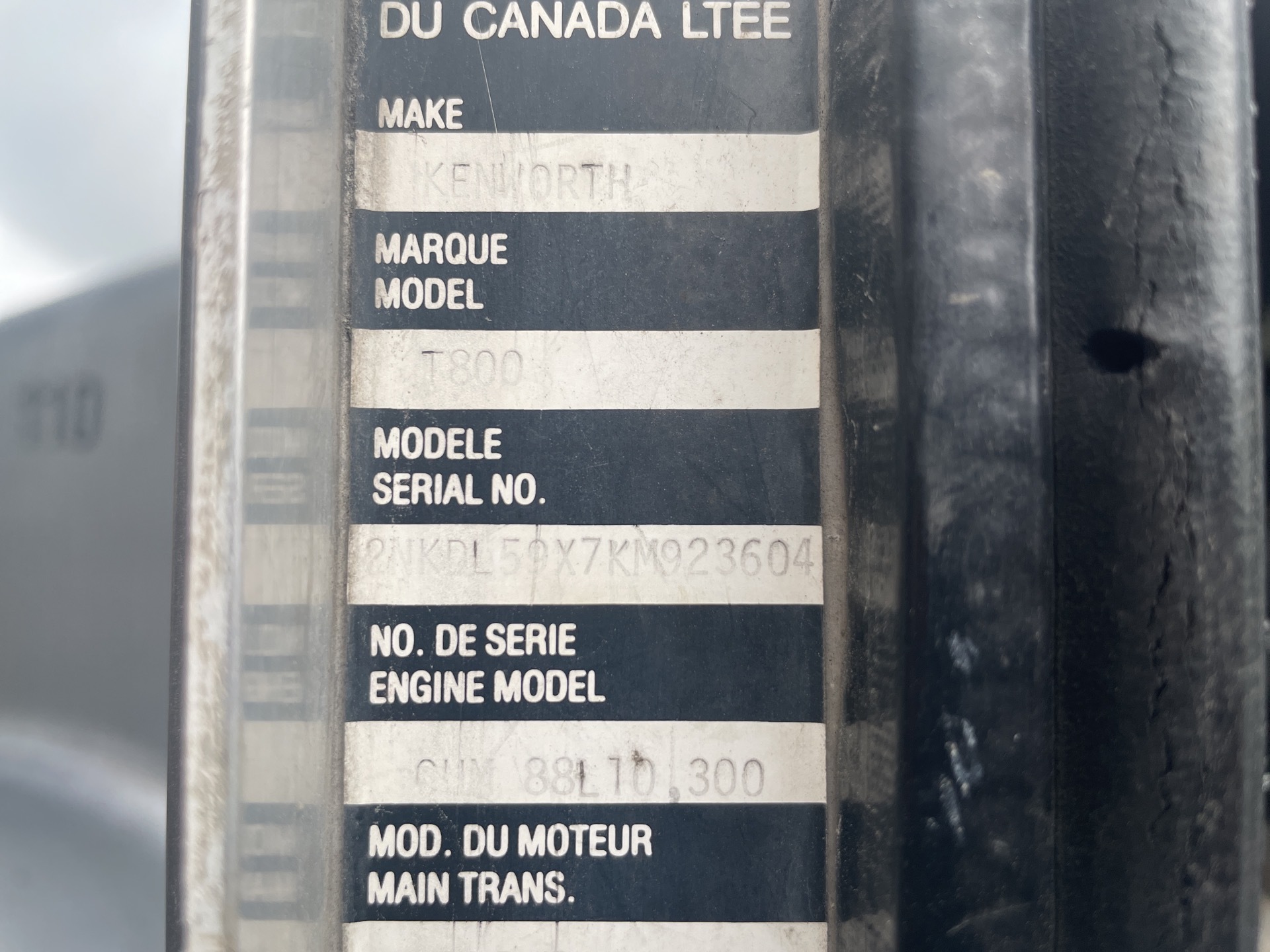 Metal ID Plate Image
