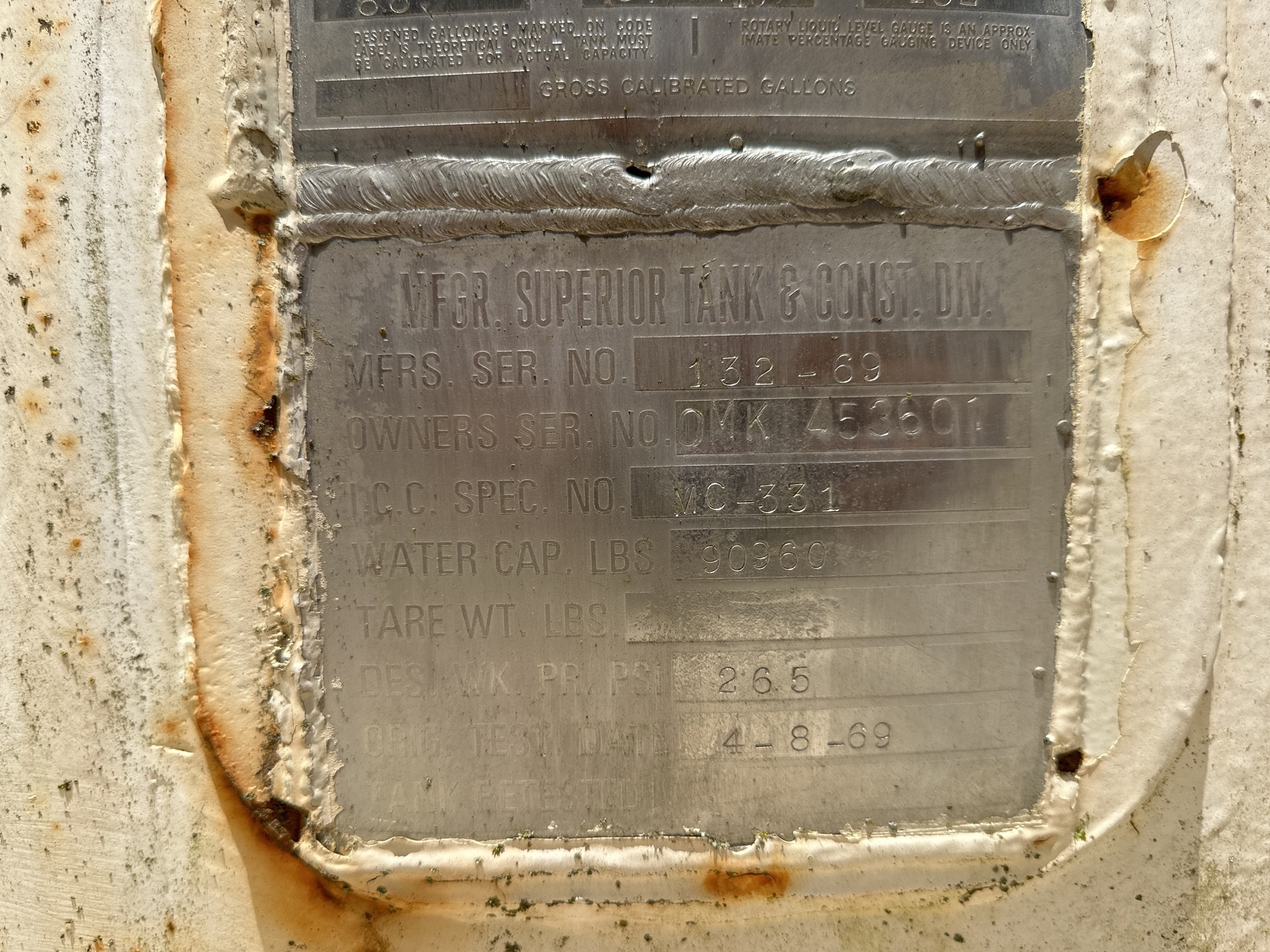 Metal ID Plate Image