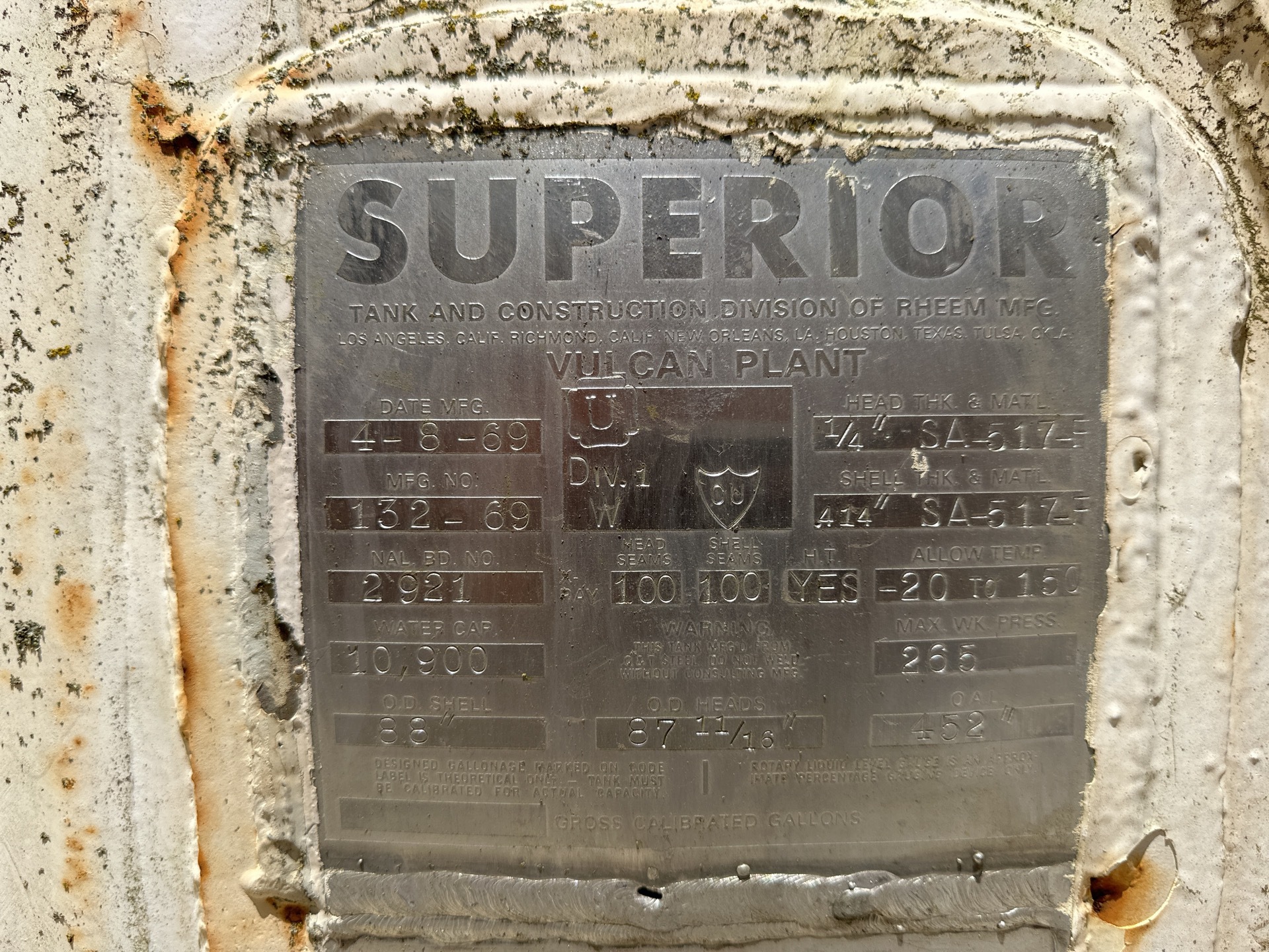 Metal ID Plate Image