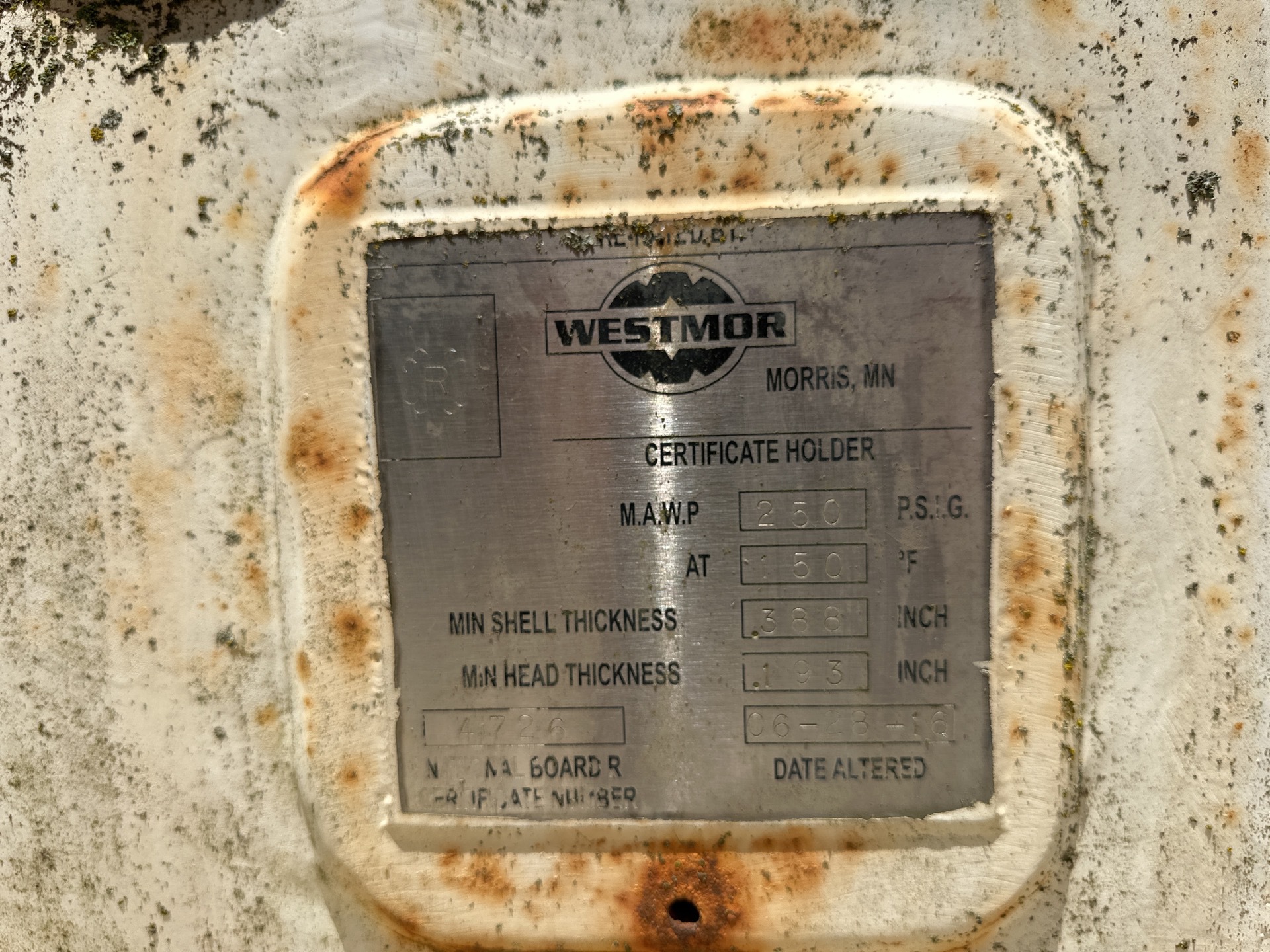 Metal ID Plate Image