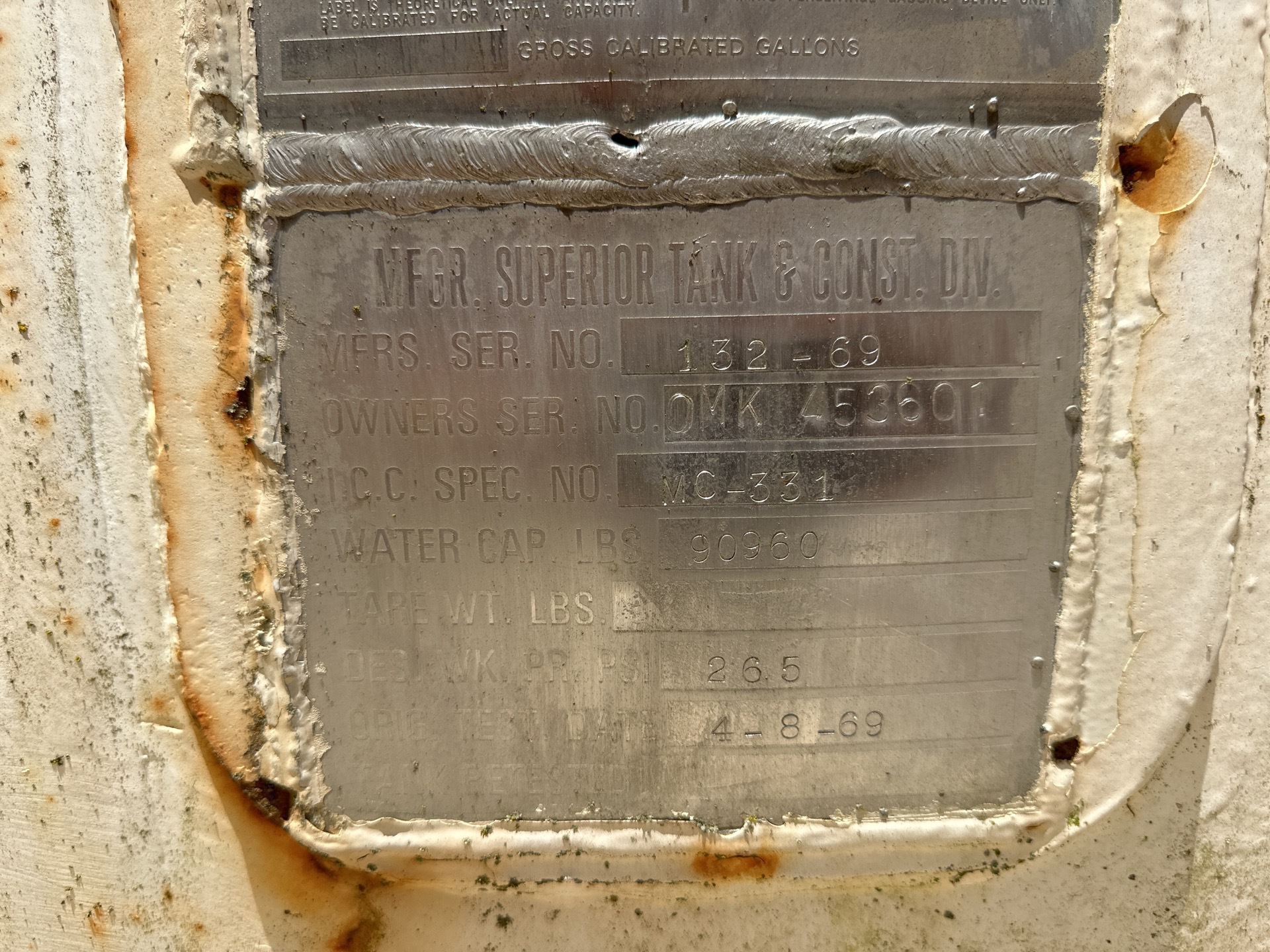 Metal ID Plate Image