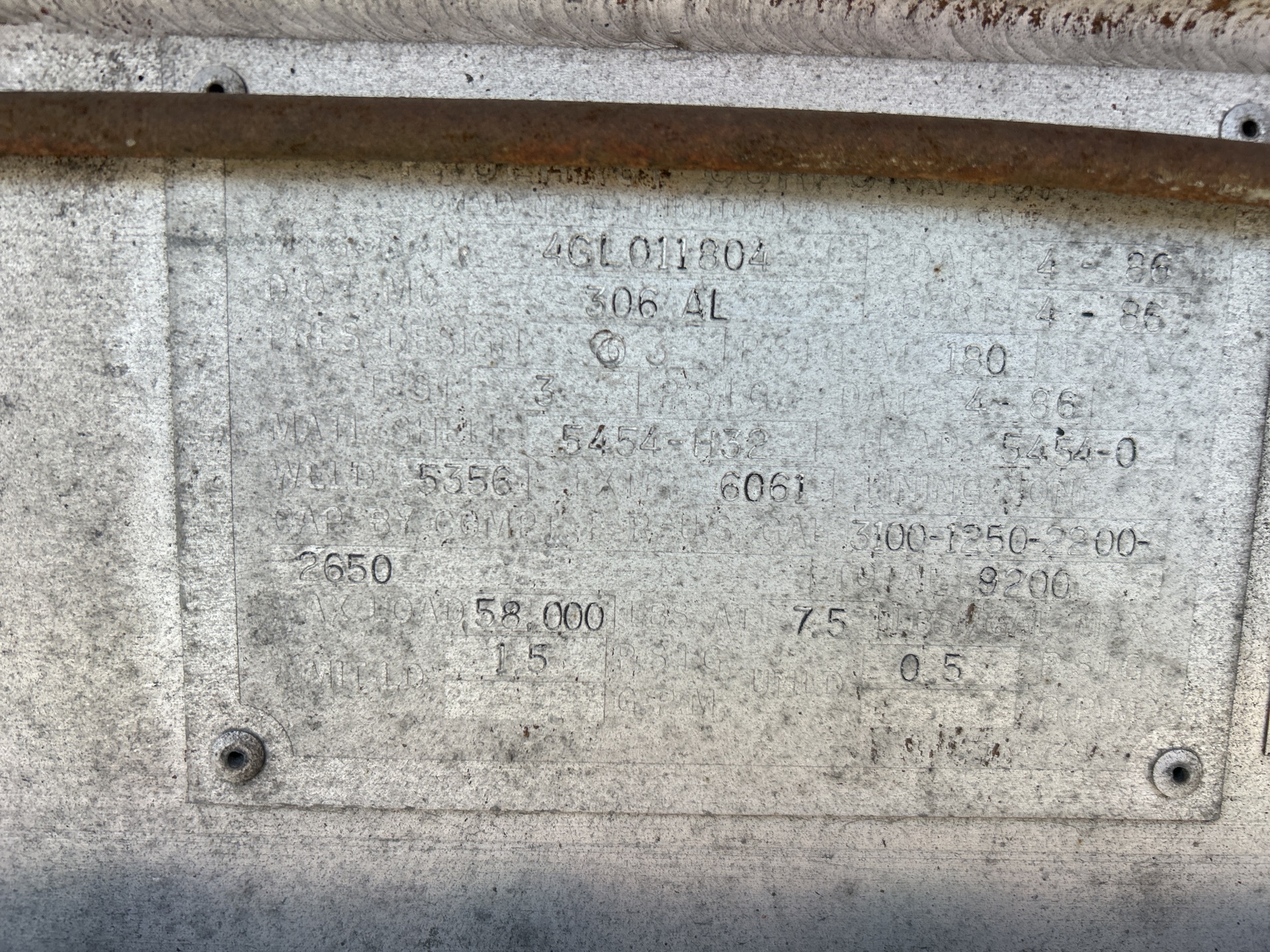 Metal ID Plate Image