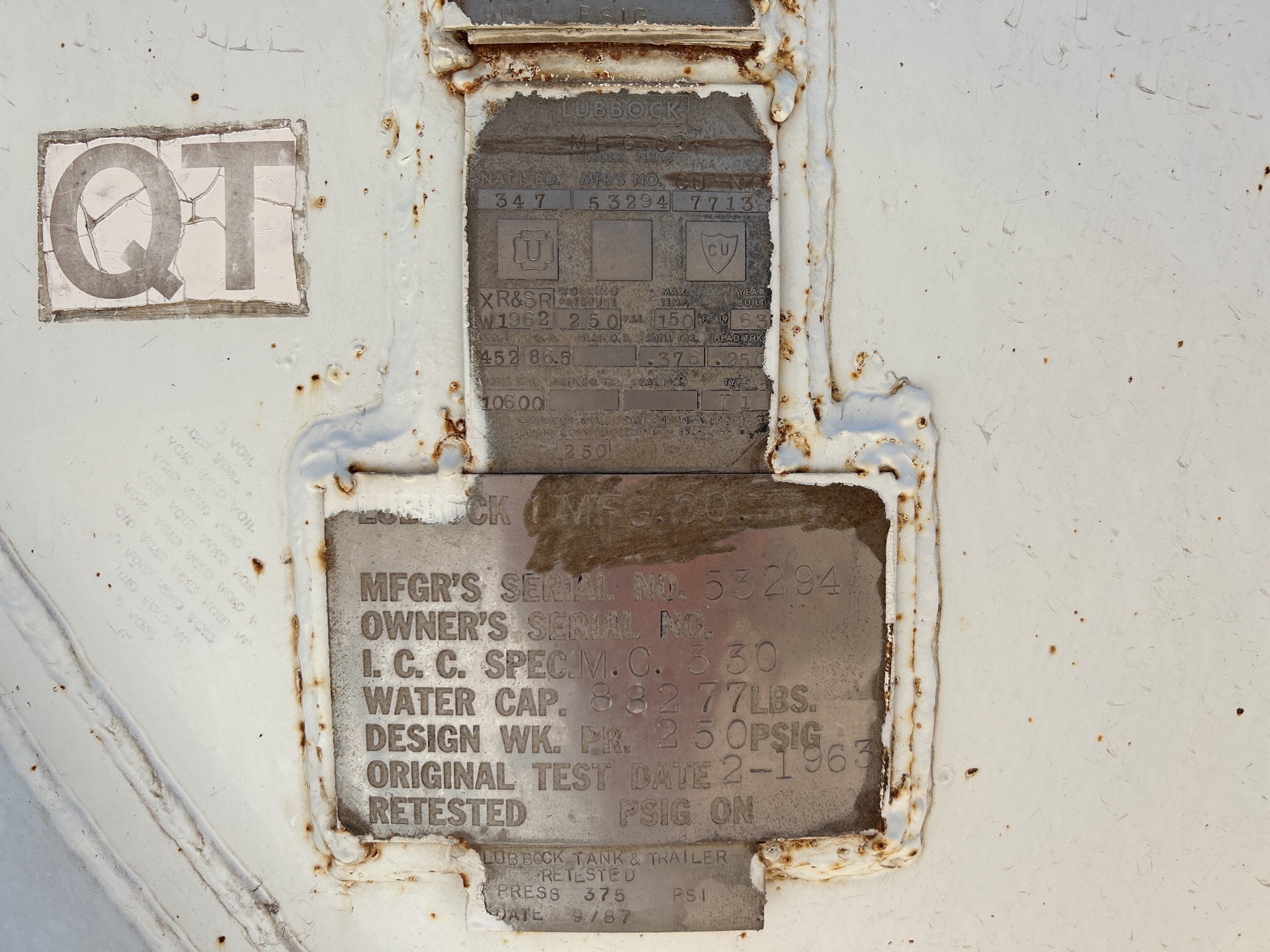 Metal ID Plate Image