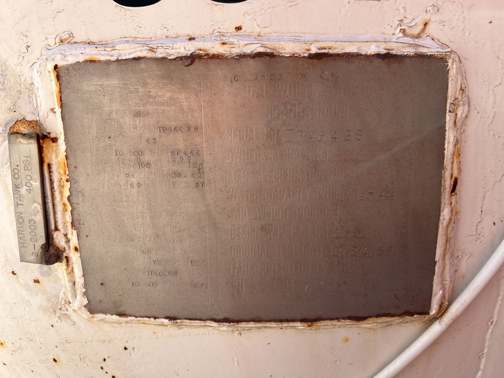 Metal ID Plate Image