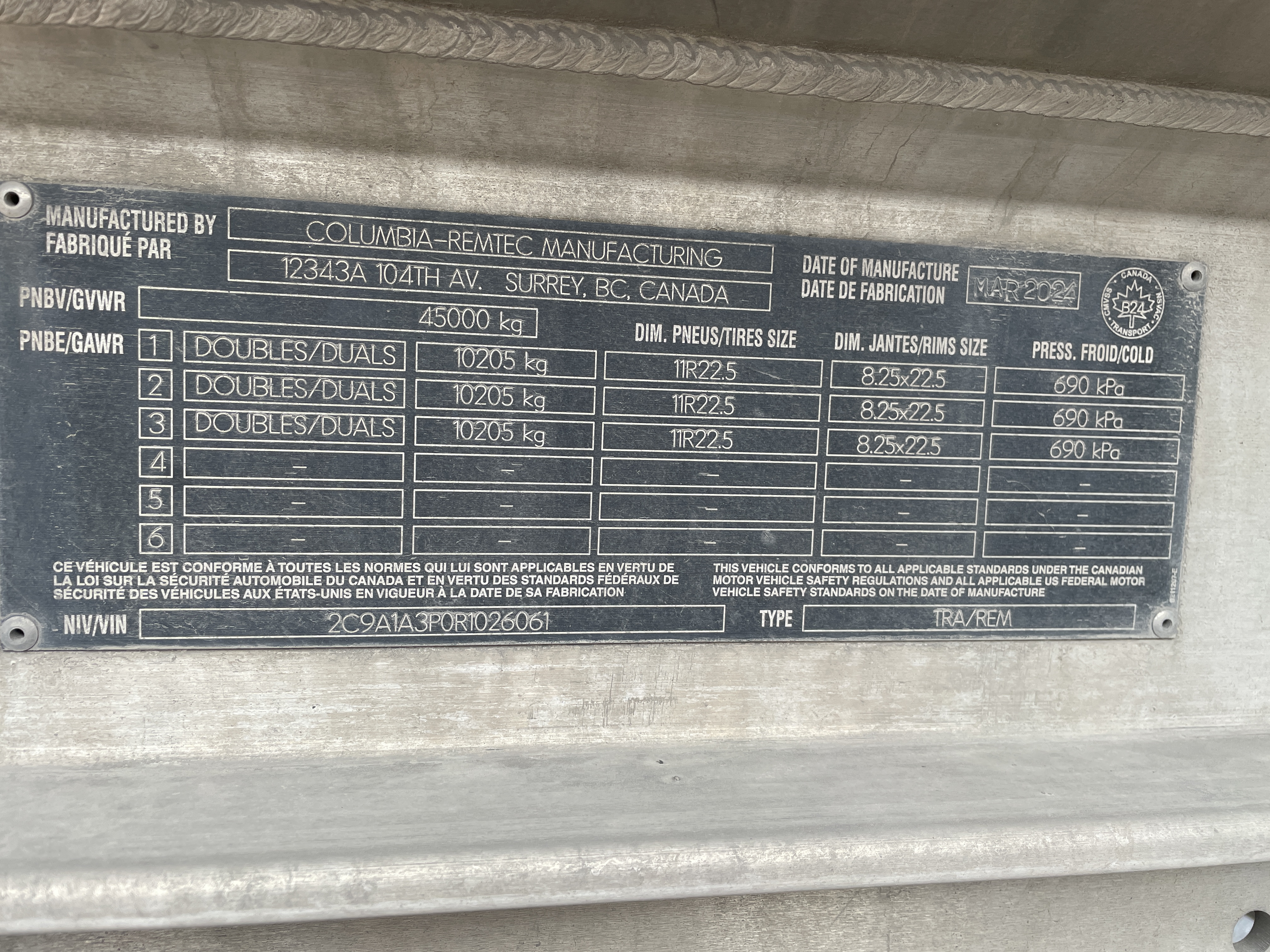Metal ID Plate Image