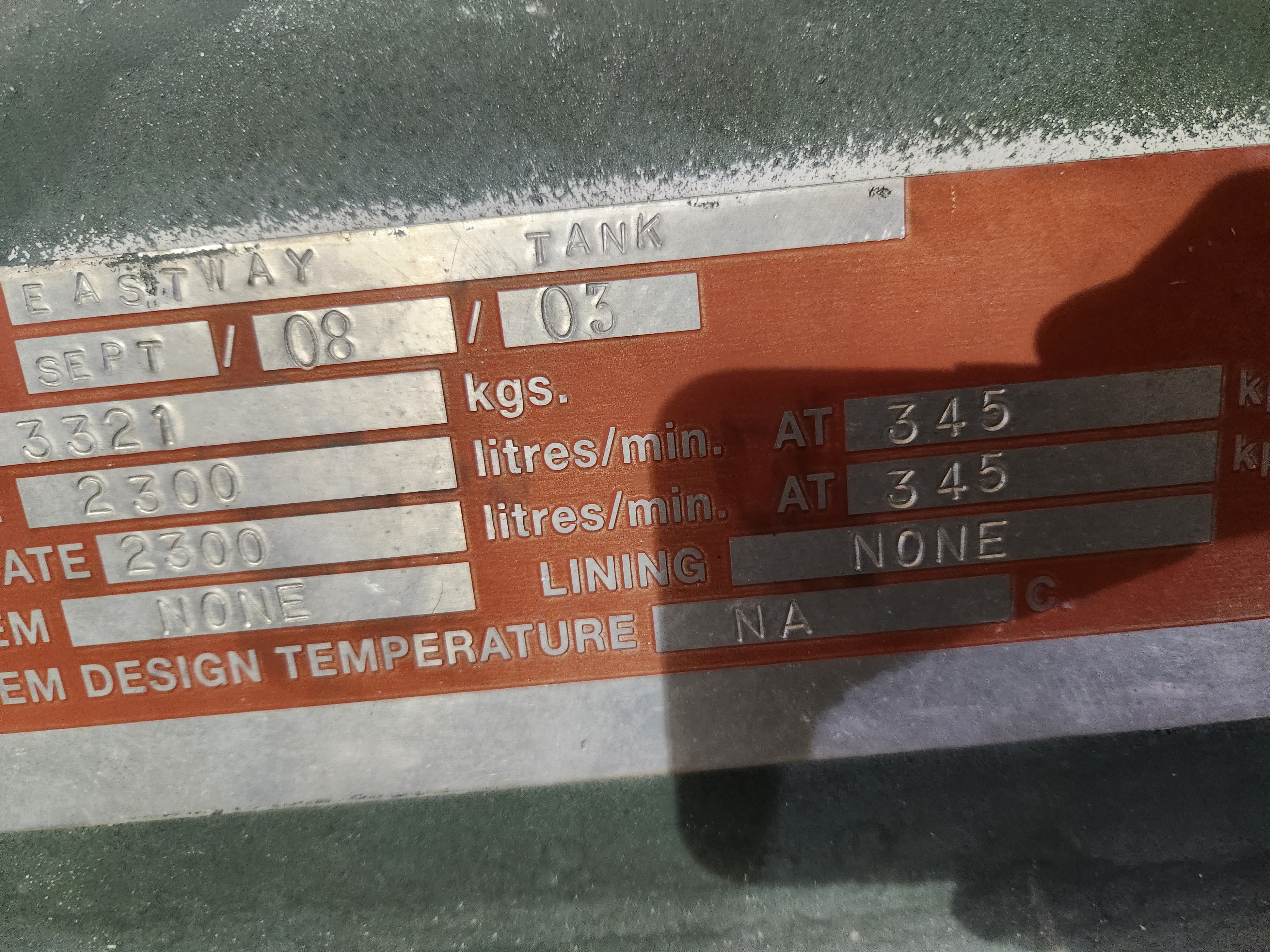 Metal ID Plate Image