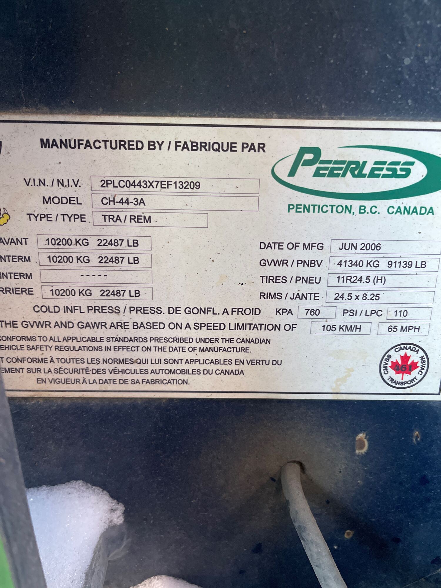 Metal ID Plate Image