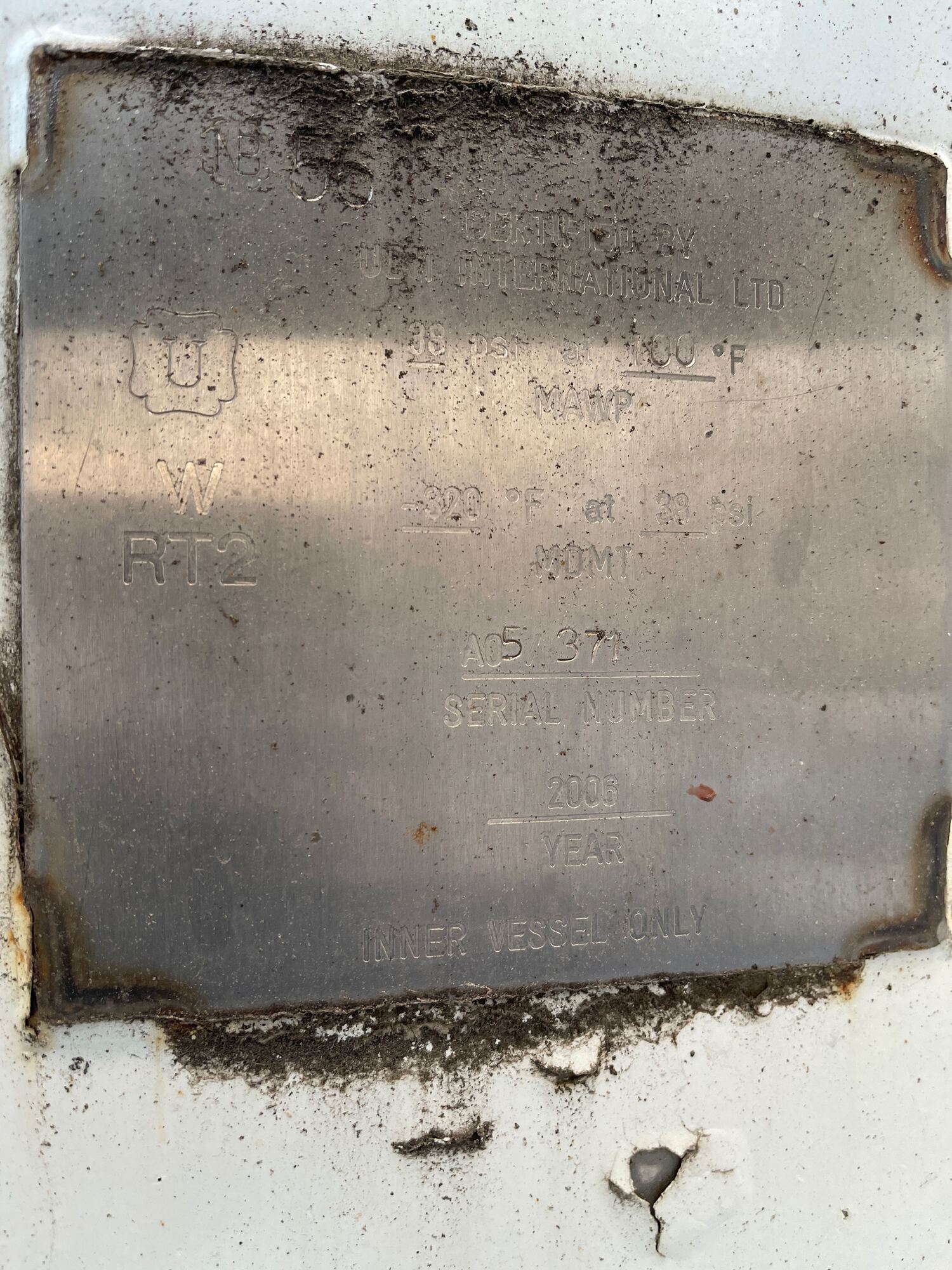 Metal ID Plate Image