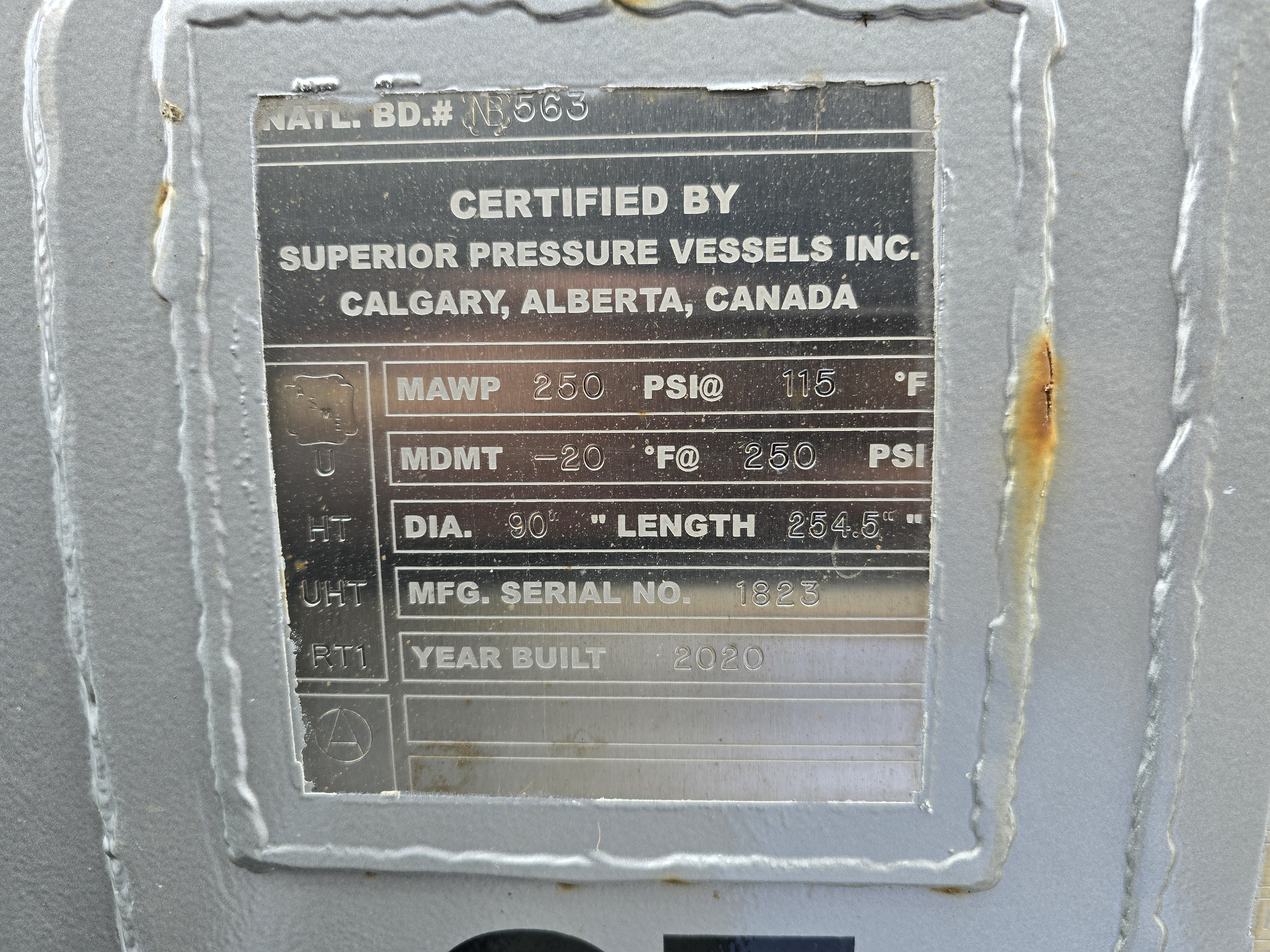Metal ID Plate Image