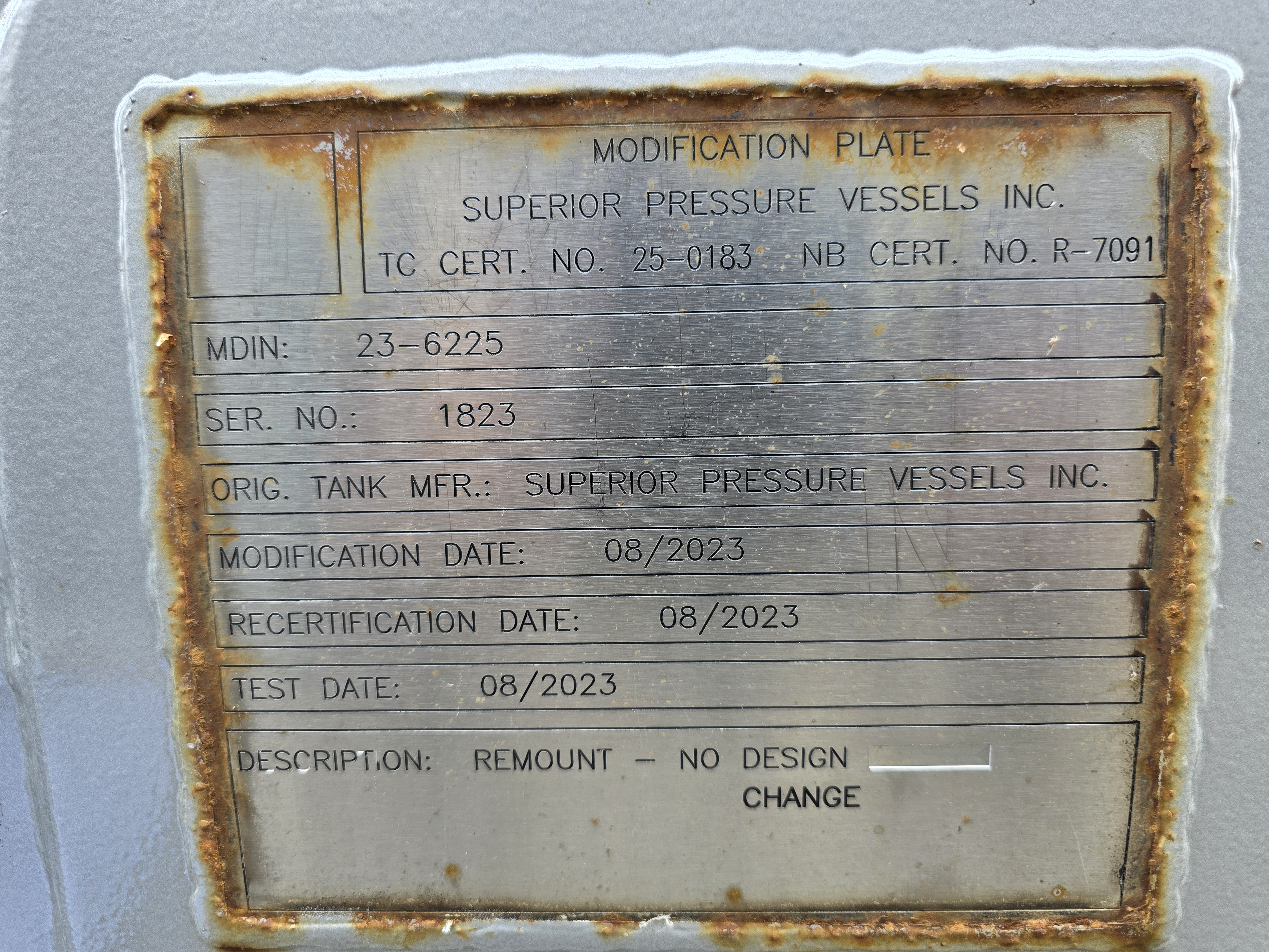 Metal ID Plate Image