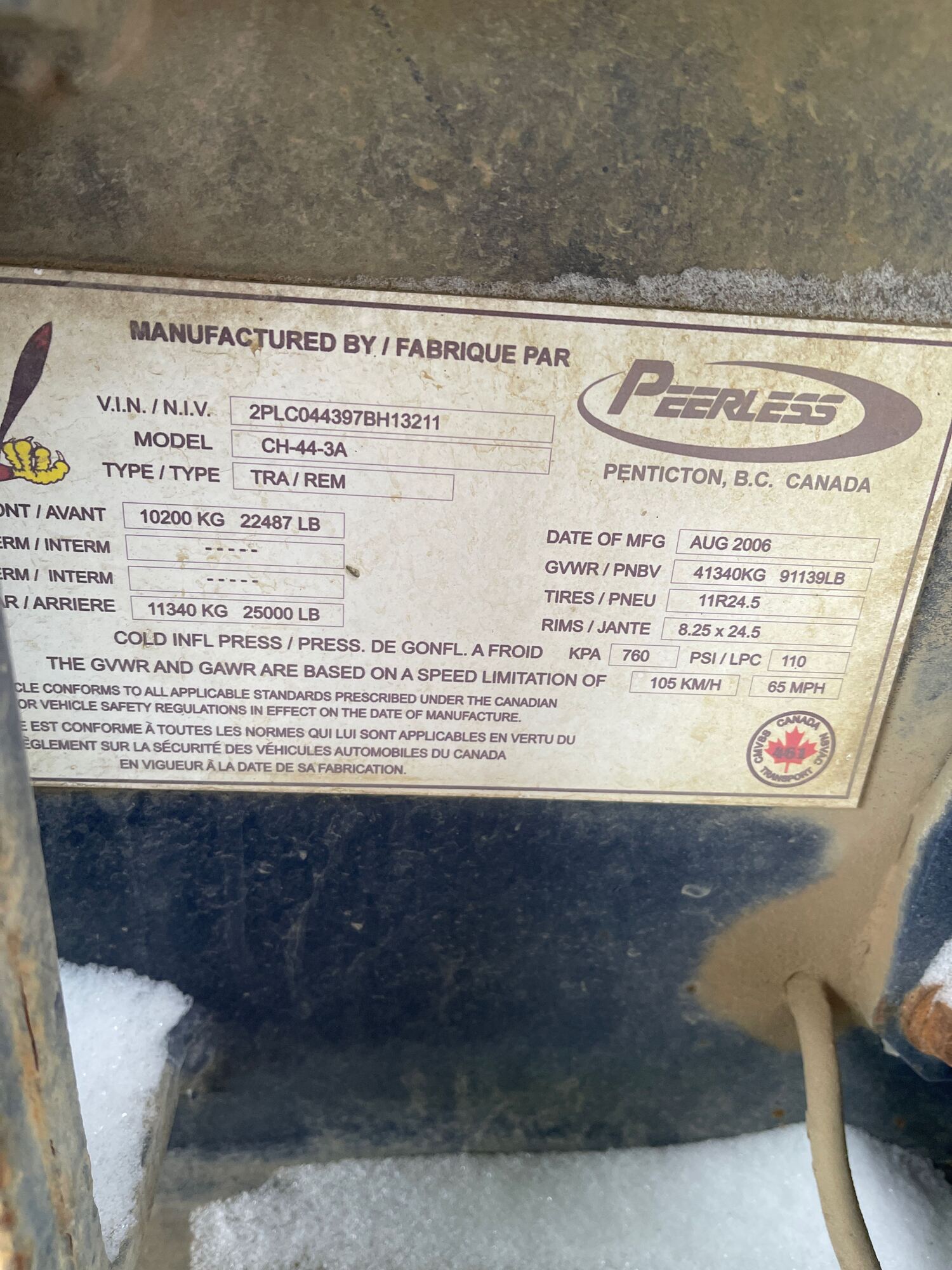 Metal ID Plate Image