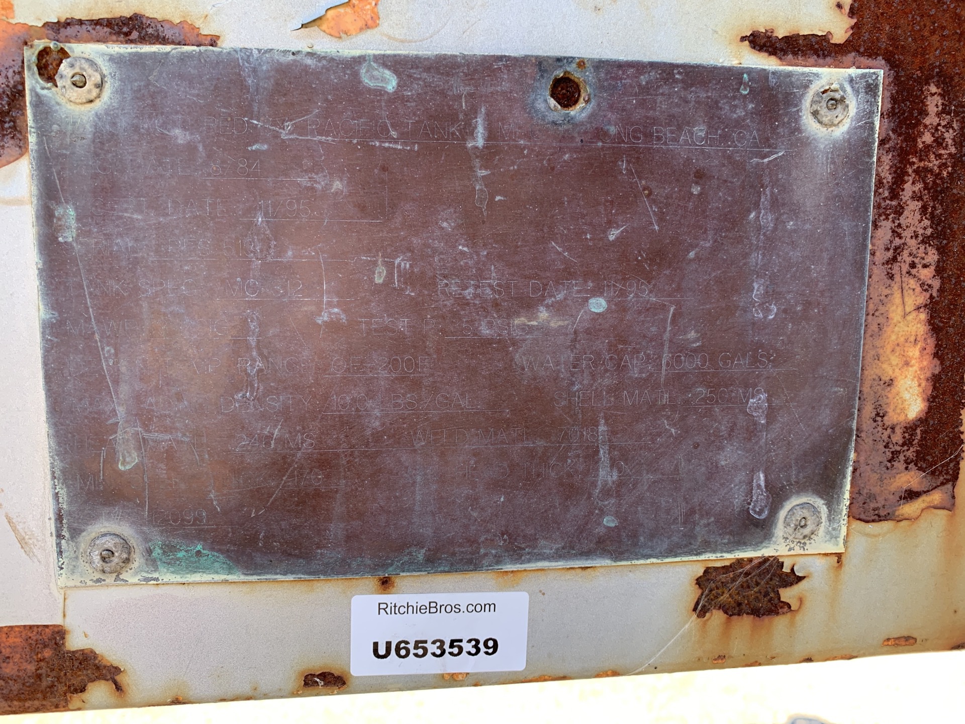 Metal ID Plate Image