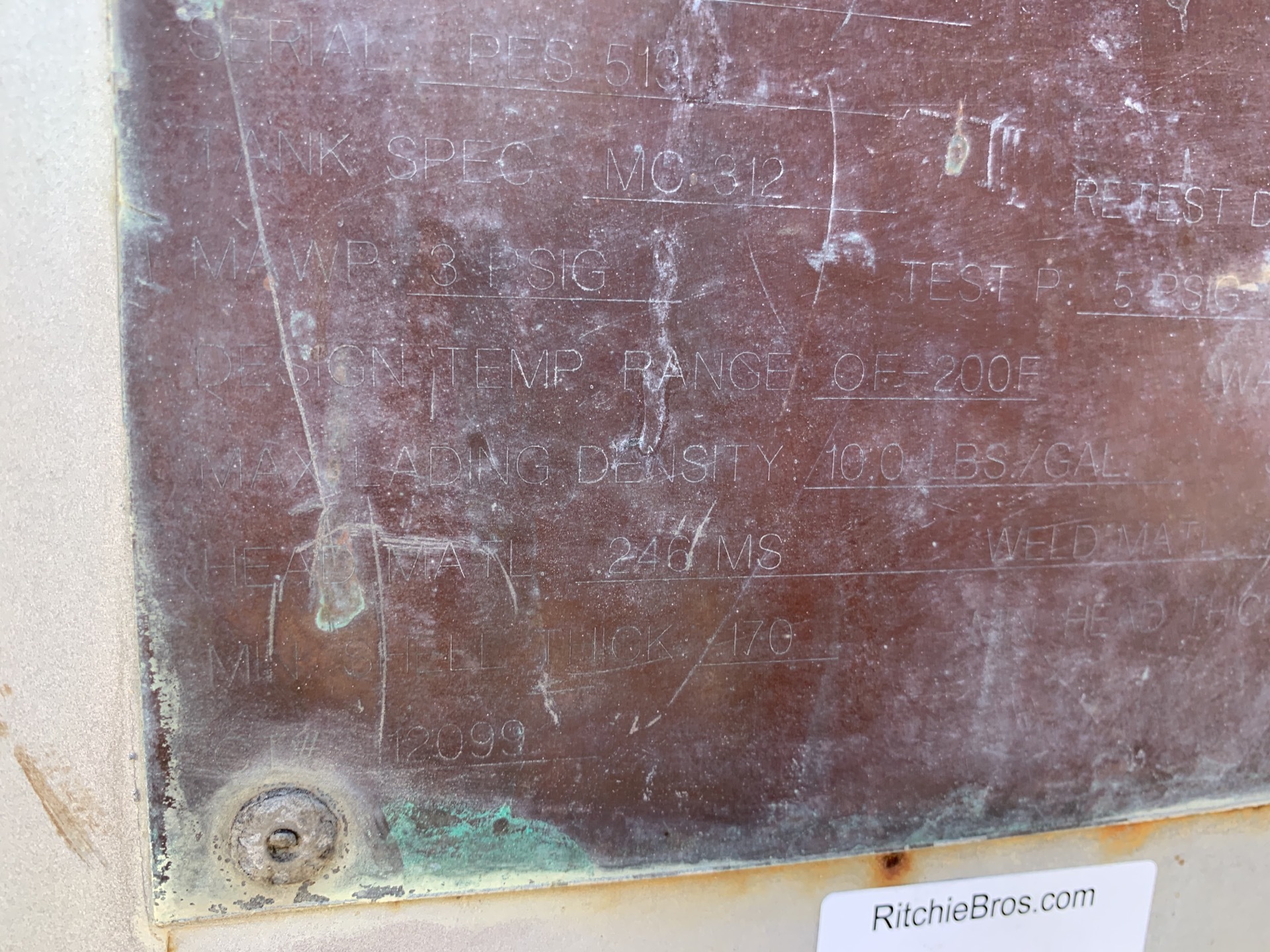 Metal ID Plate Image