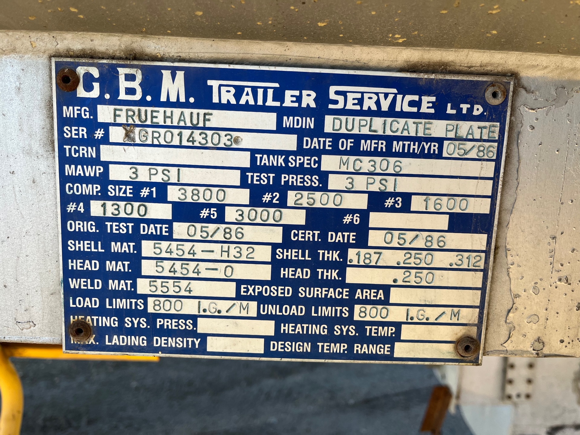 Metal ID Plate Image