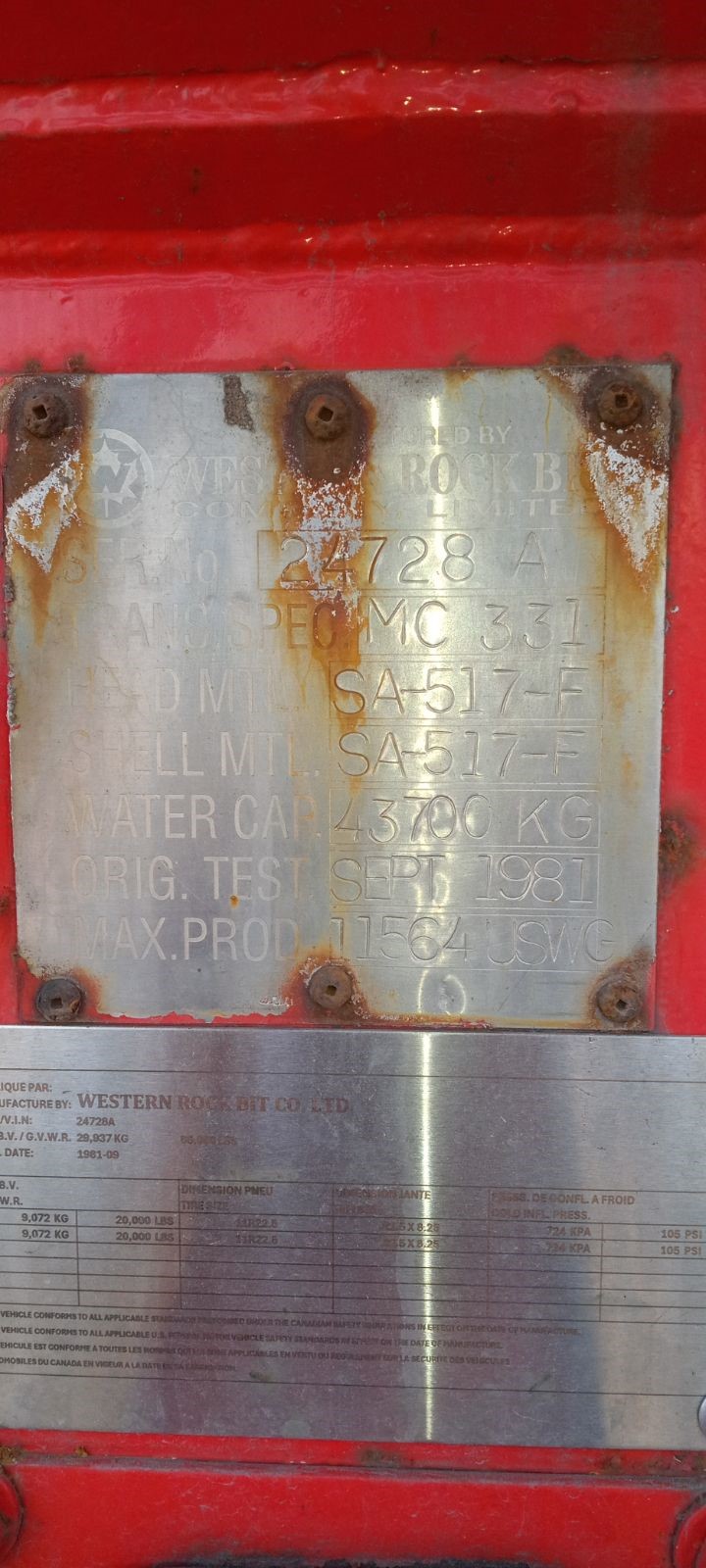 Metal ID Plate Image