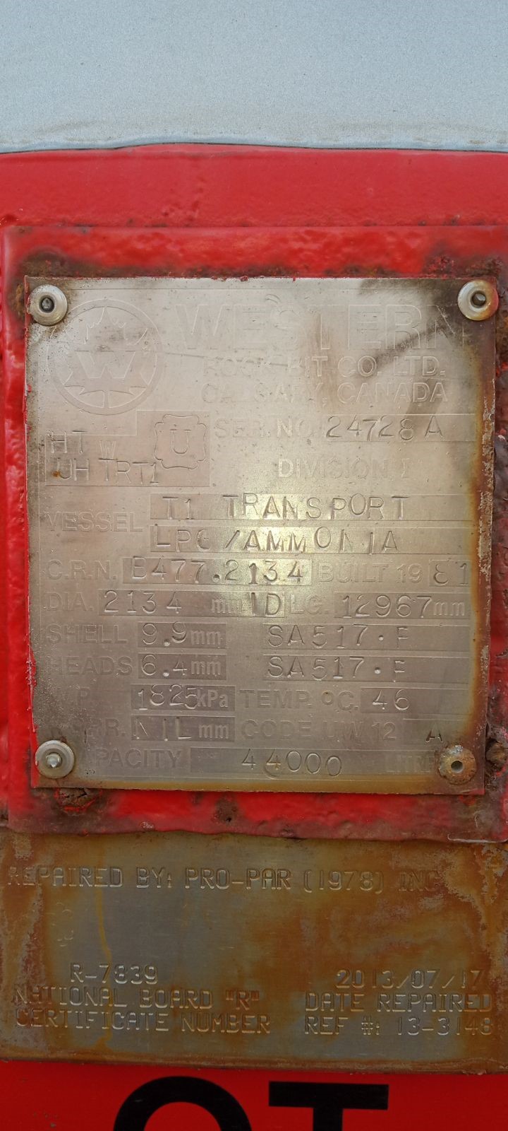 Metal ID Plate Image