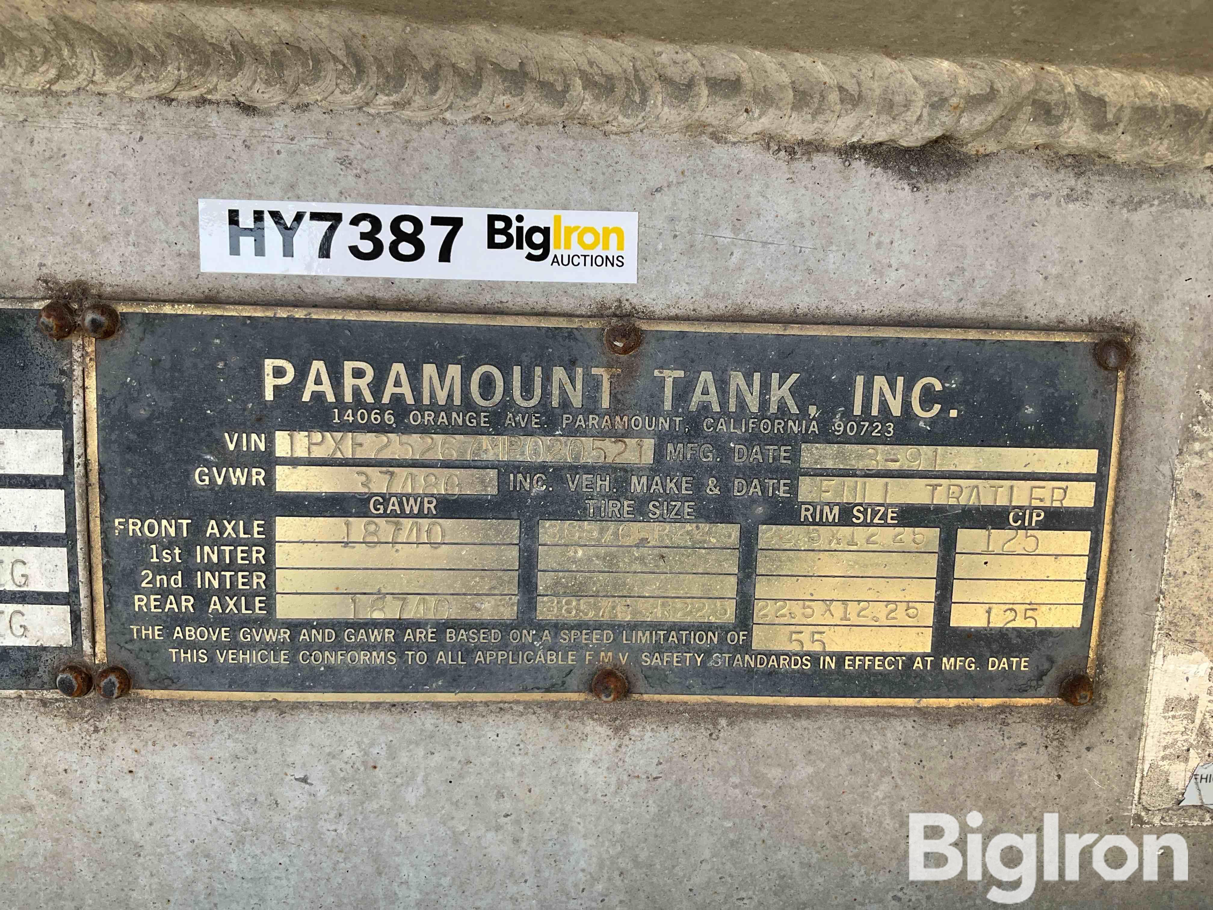 Metal ID Plate Image