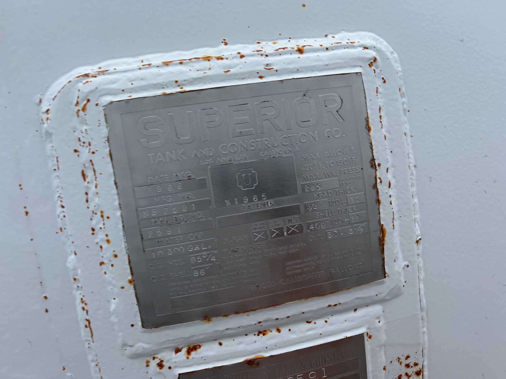 Metal ID Plate Image