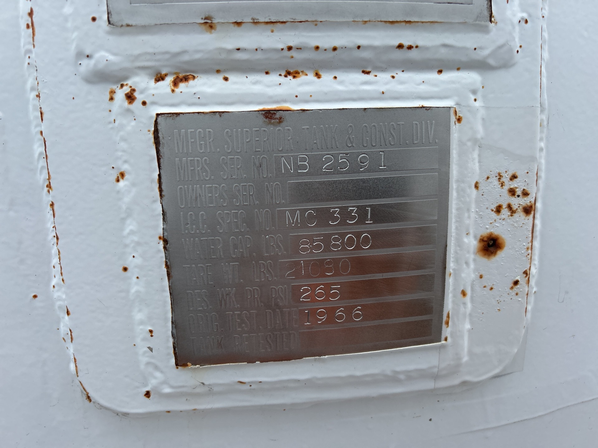 Metal ID Plate Image