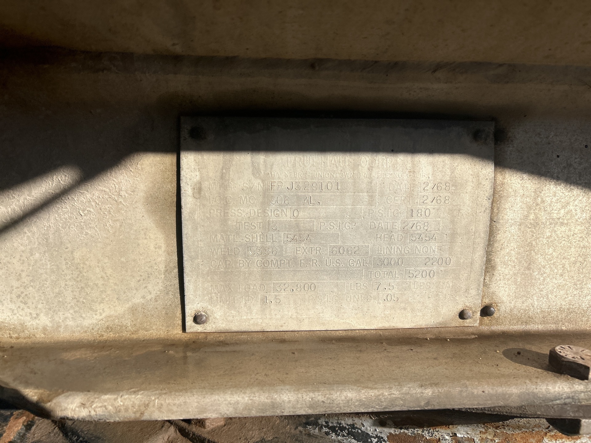 Metal ID Plate Image