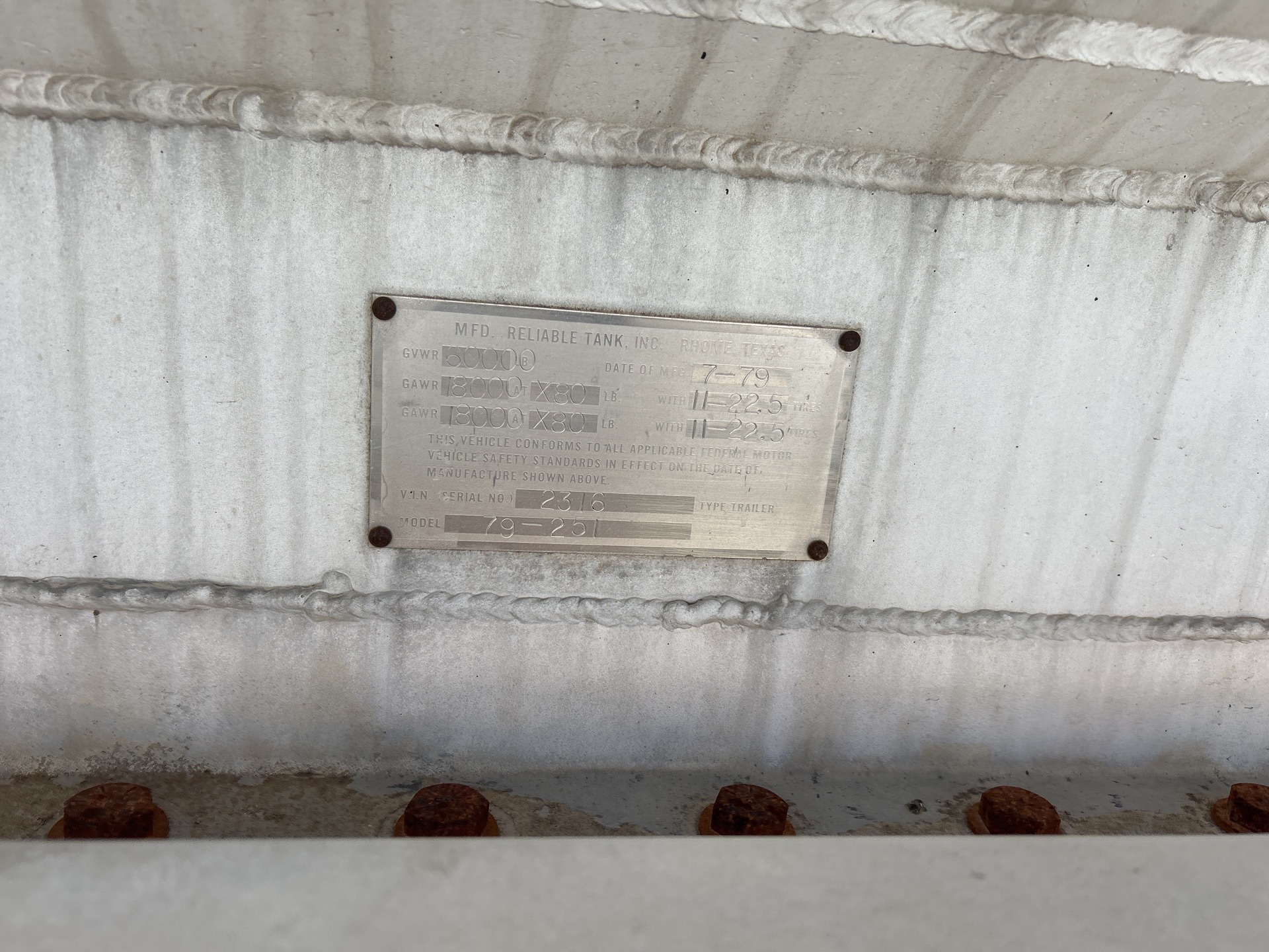 Metal ID Plate Image