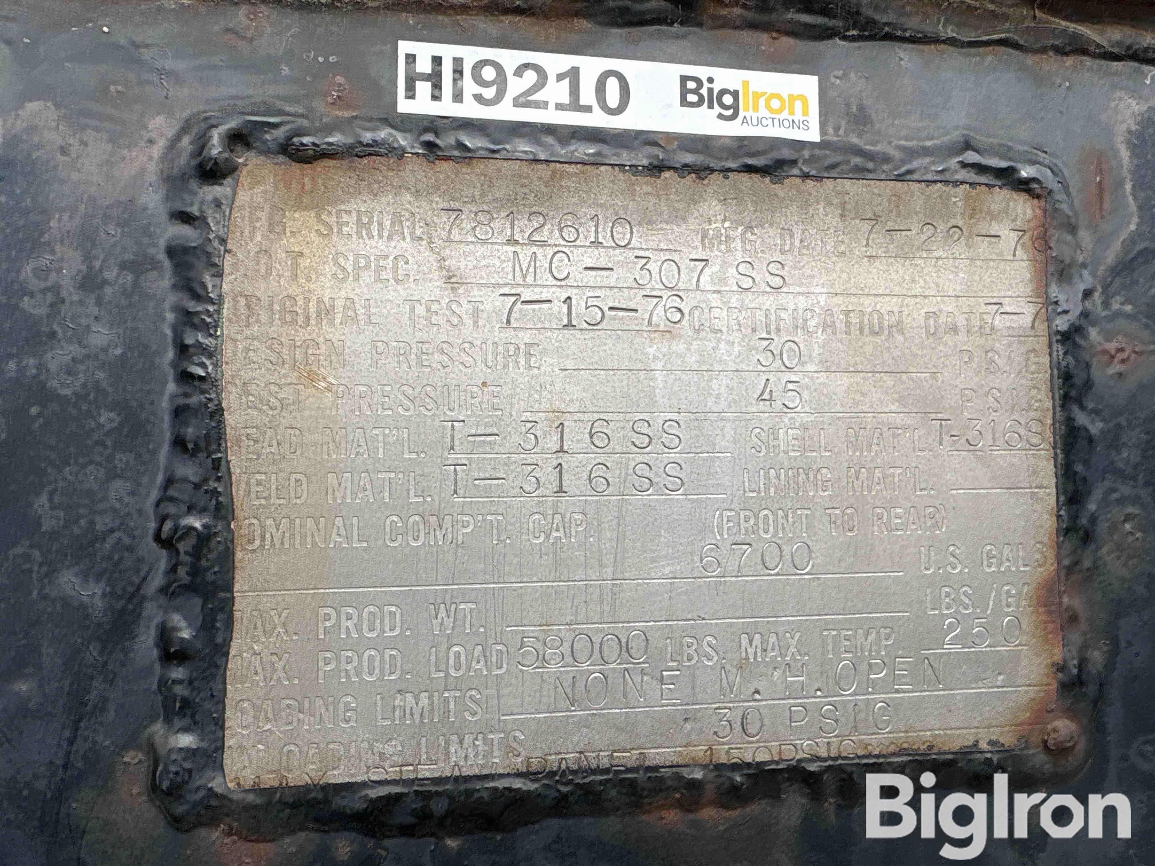 Metal ID Plate Image