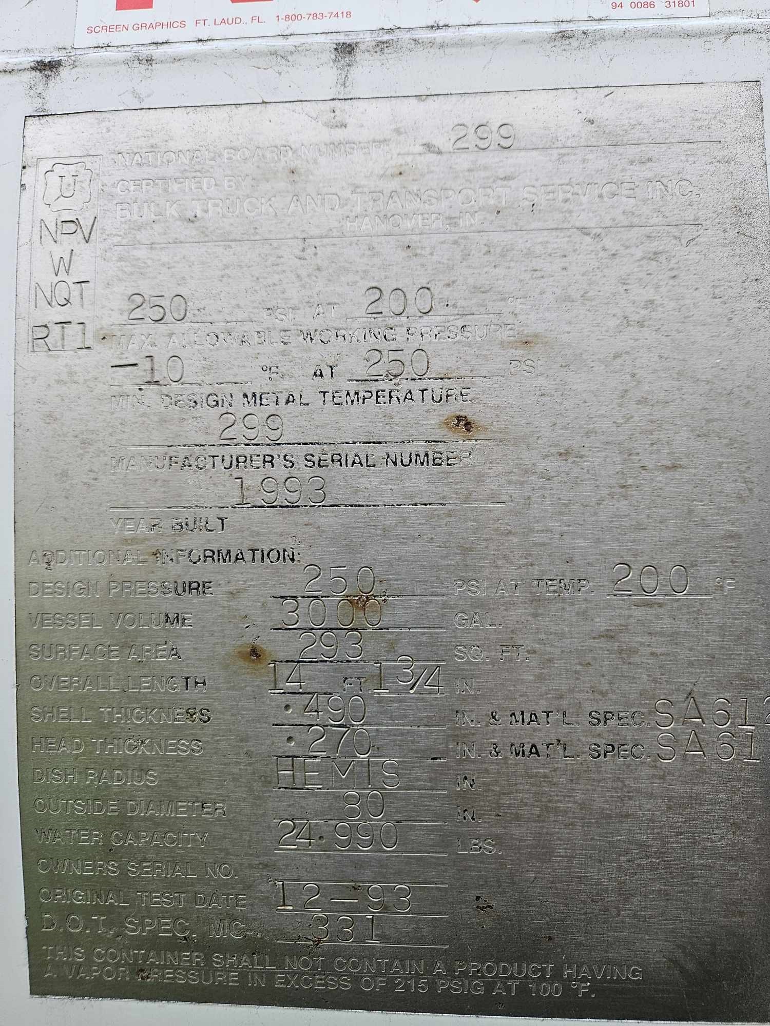 Metal ID Plate Image